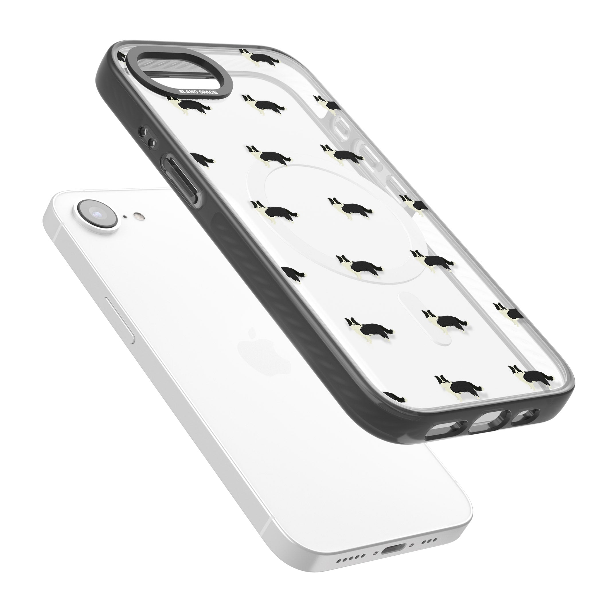 Border Collie Pattern Clear