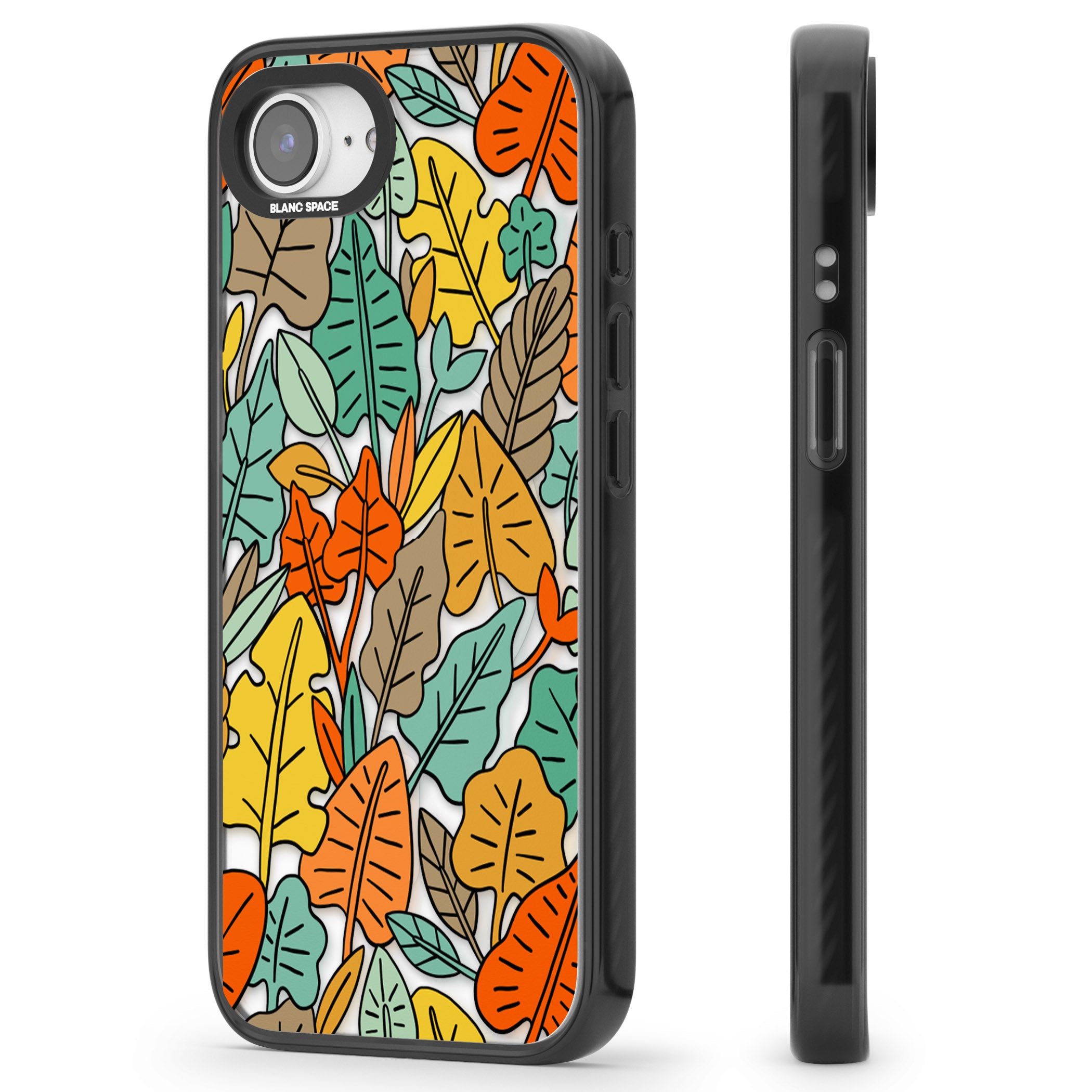 Pastel Toned Autumn Leaves