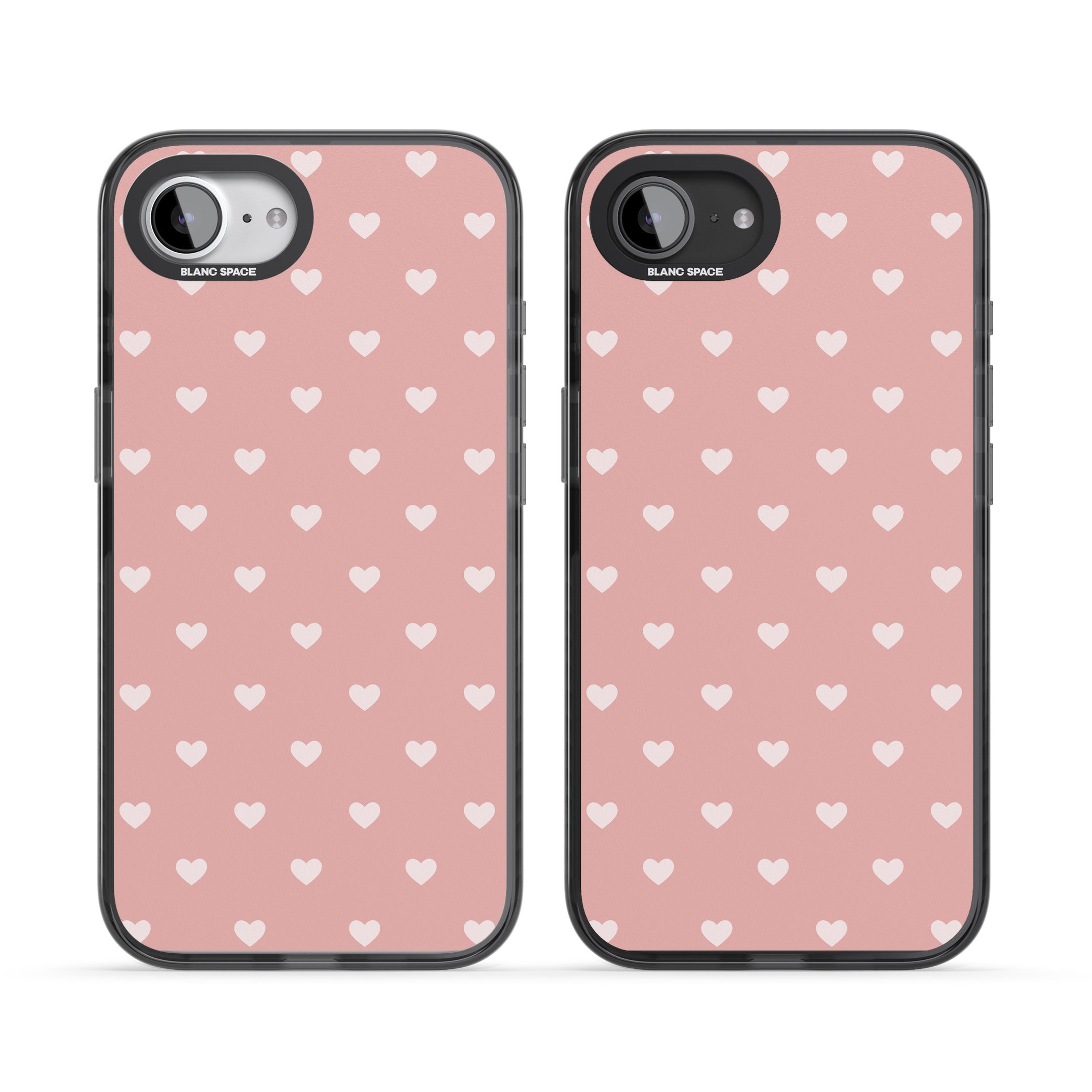 Small Heart Pattern: Pink