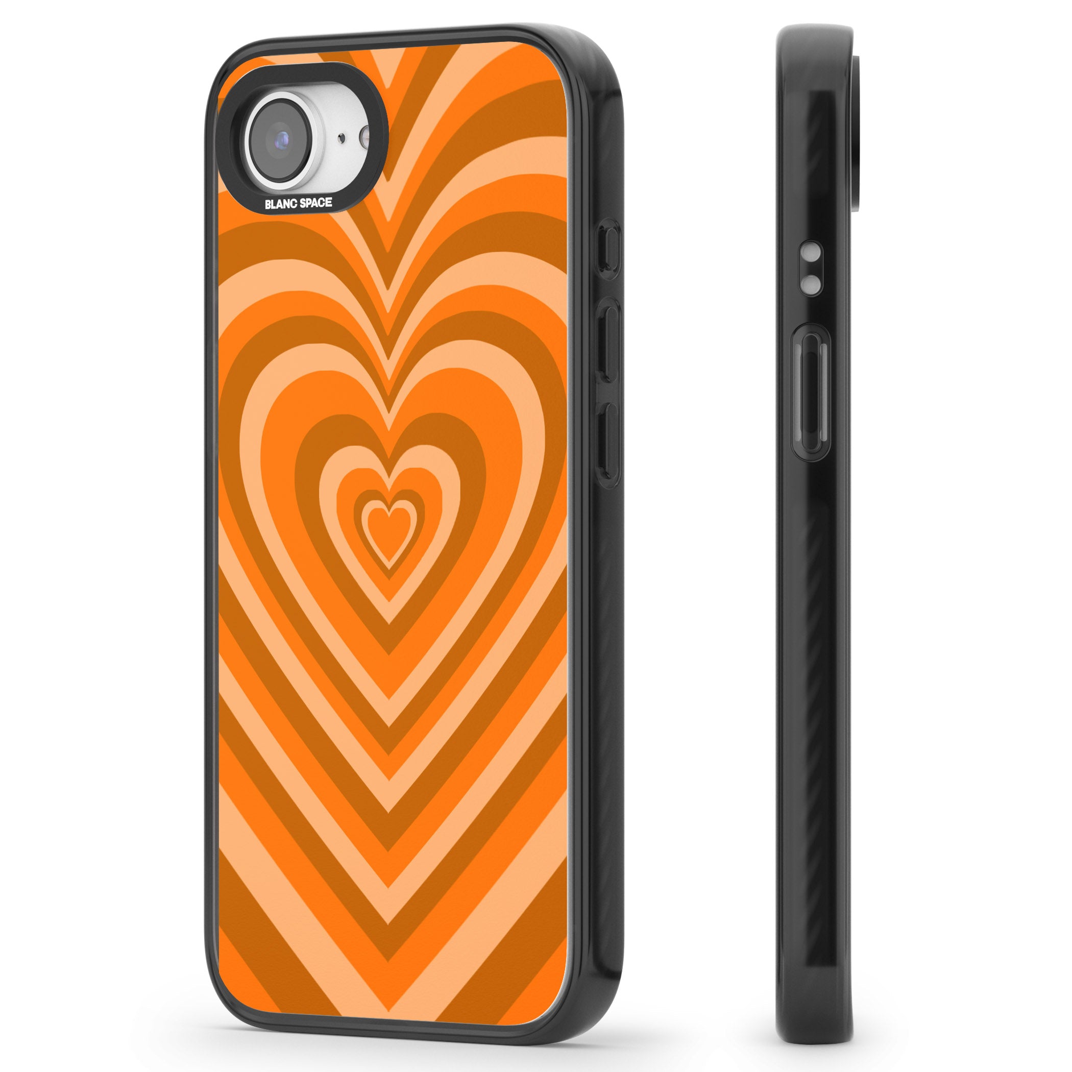 Orange Heart Illusion