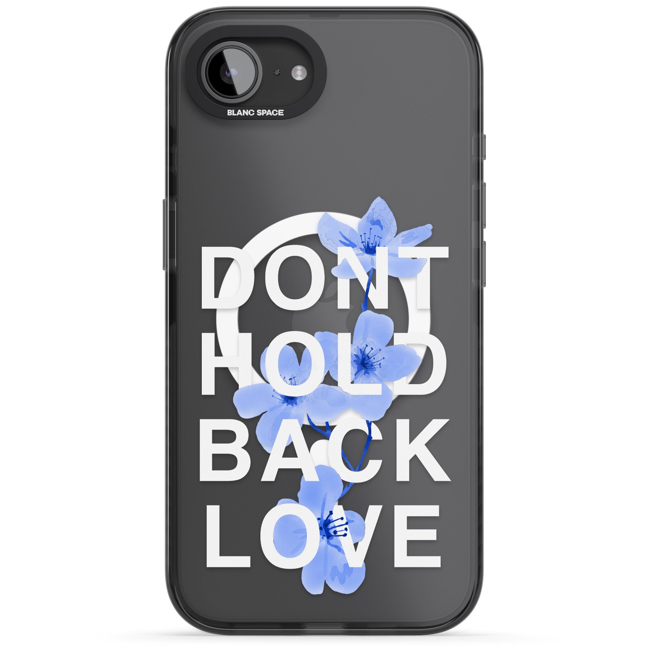 Don'T Hold Back Love Blue & White