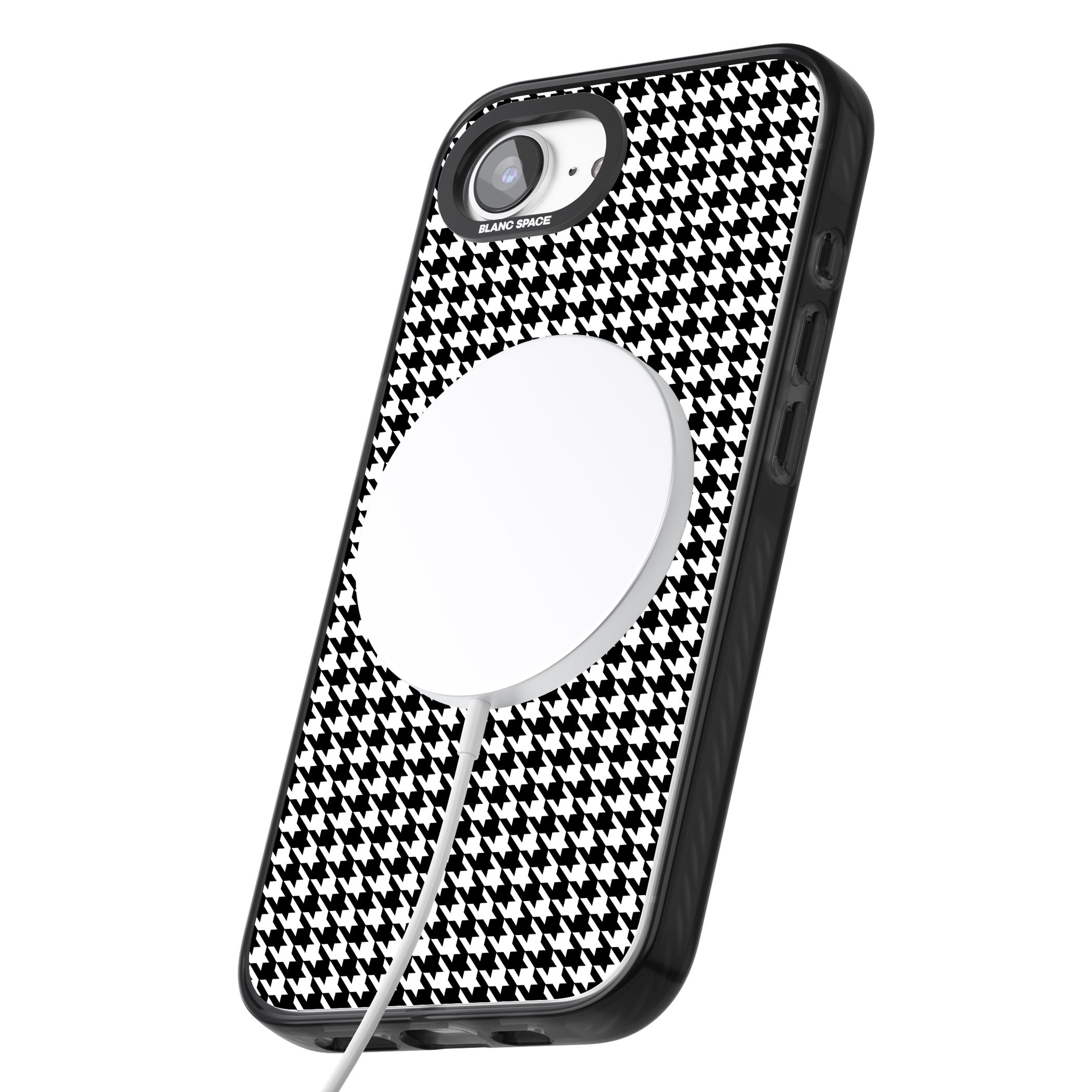 Black Houndstooth Pattern