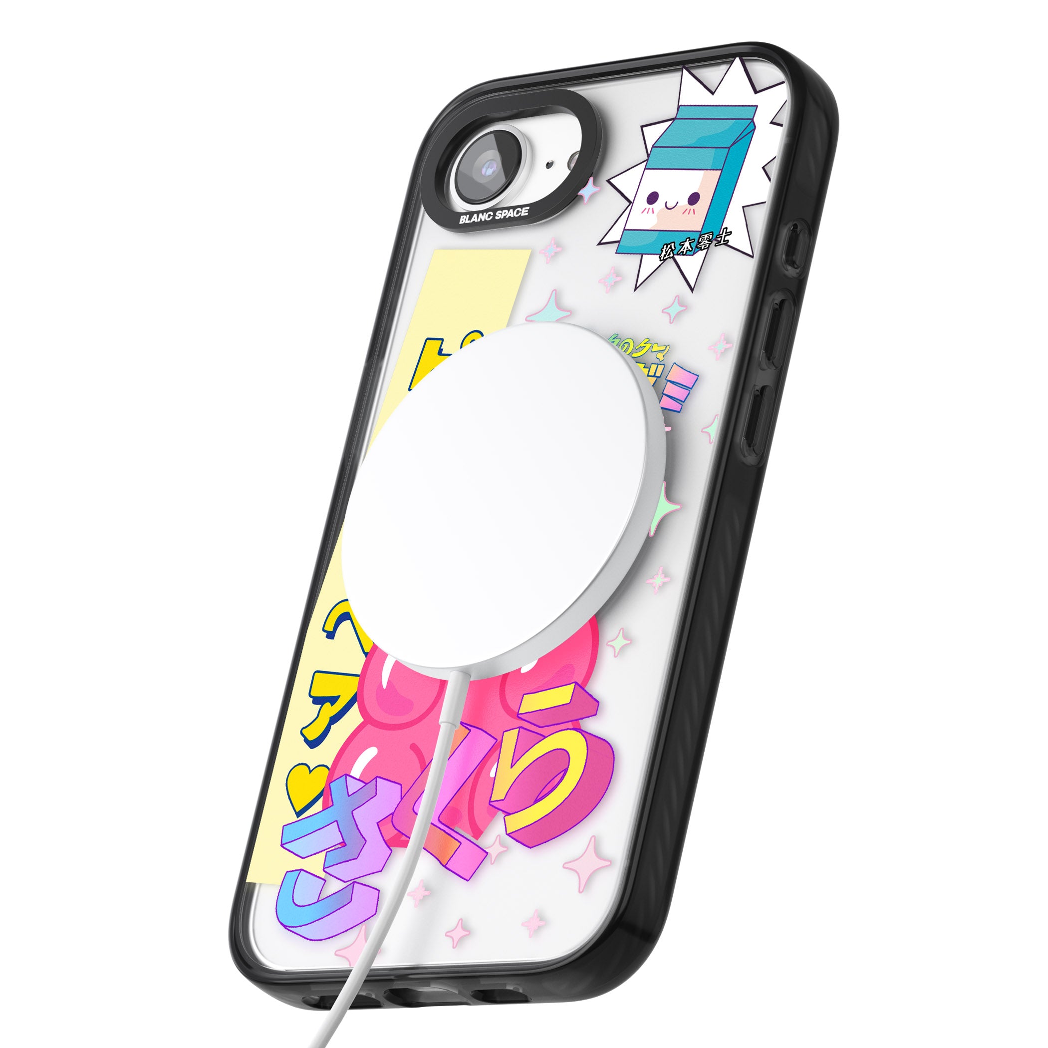 Kawaii Pink Bear Collage