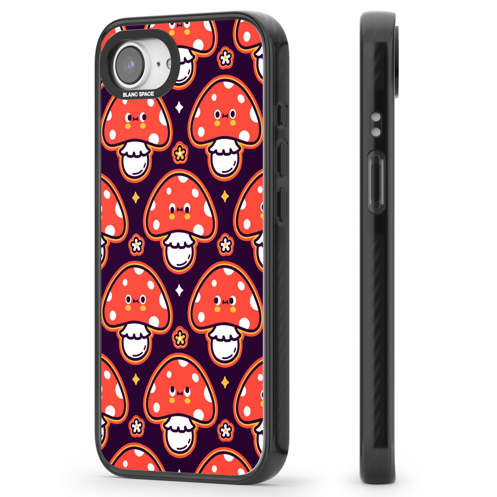 Mushroom Kawaii Pattern