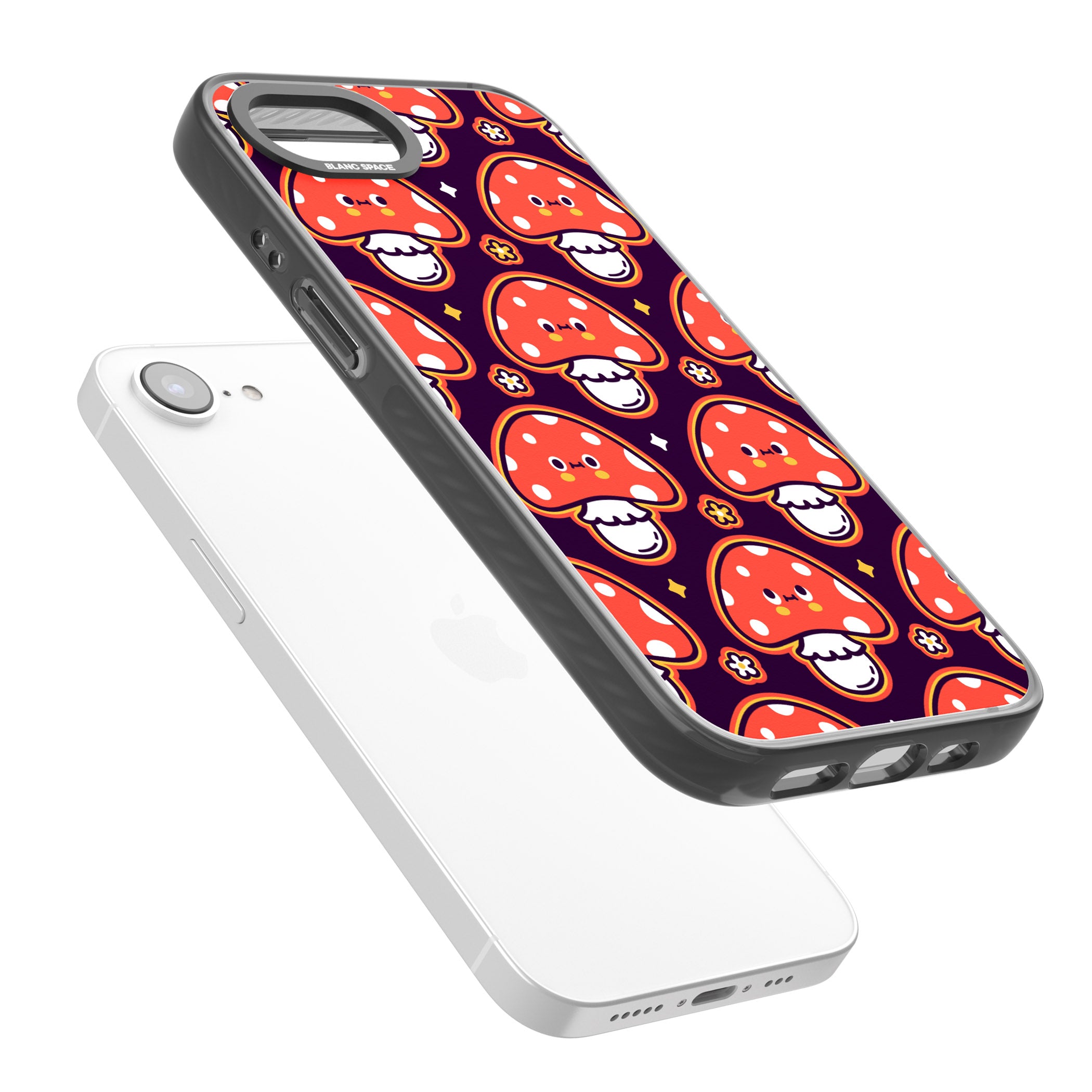 Mushroom Kawaii Pattern