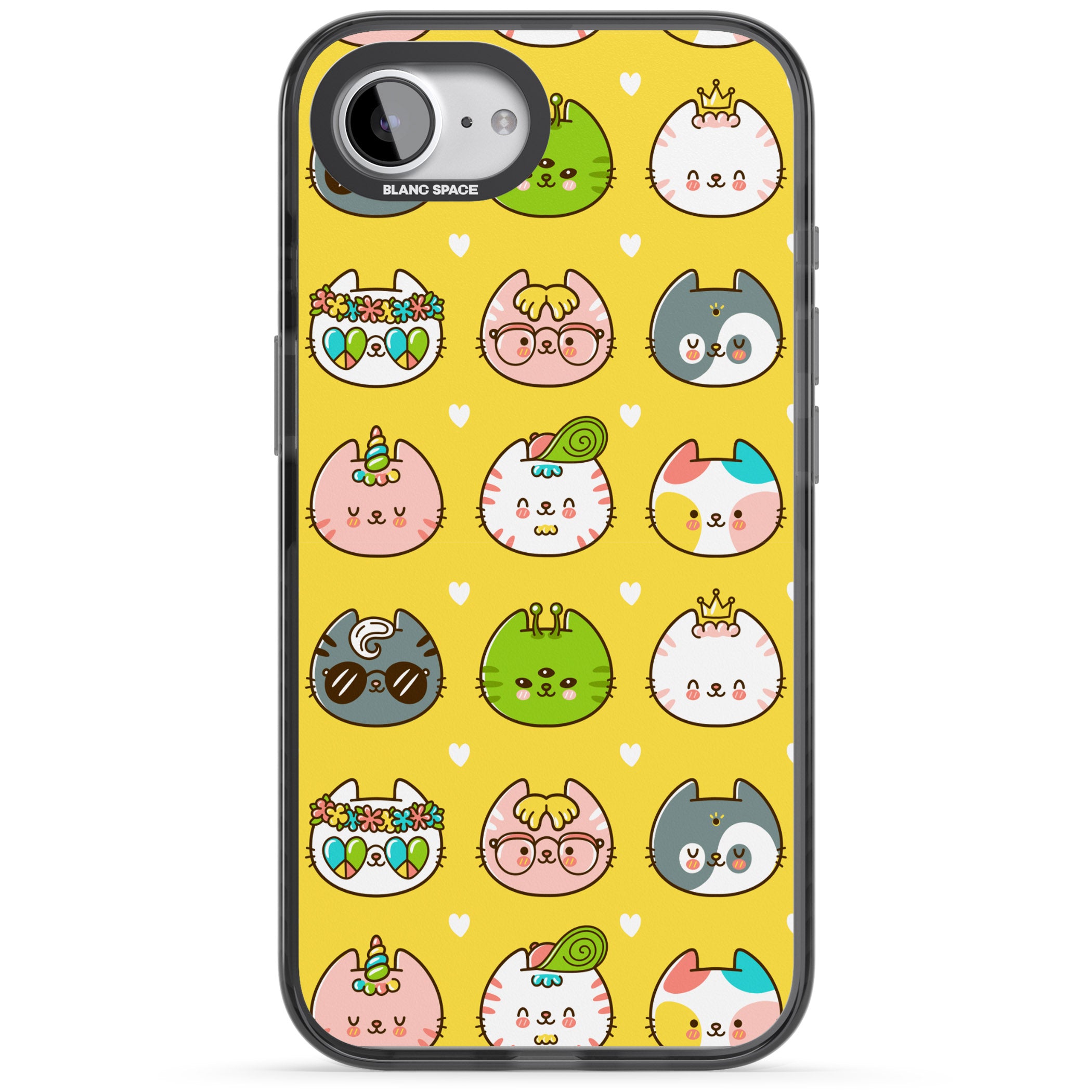 Mythical Cats Kawaii Pattern