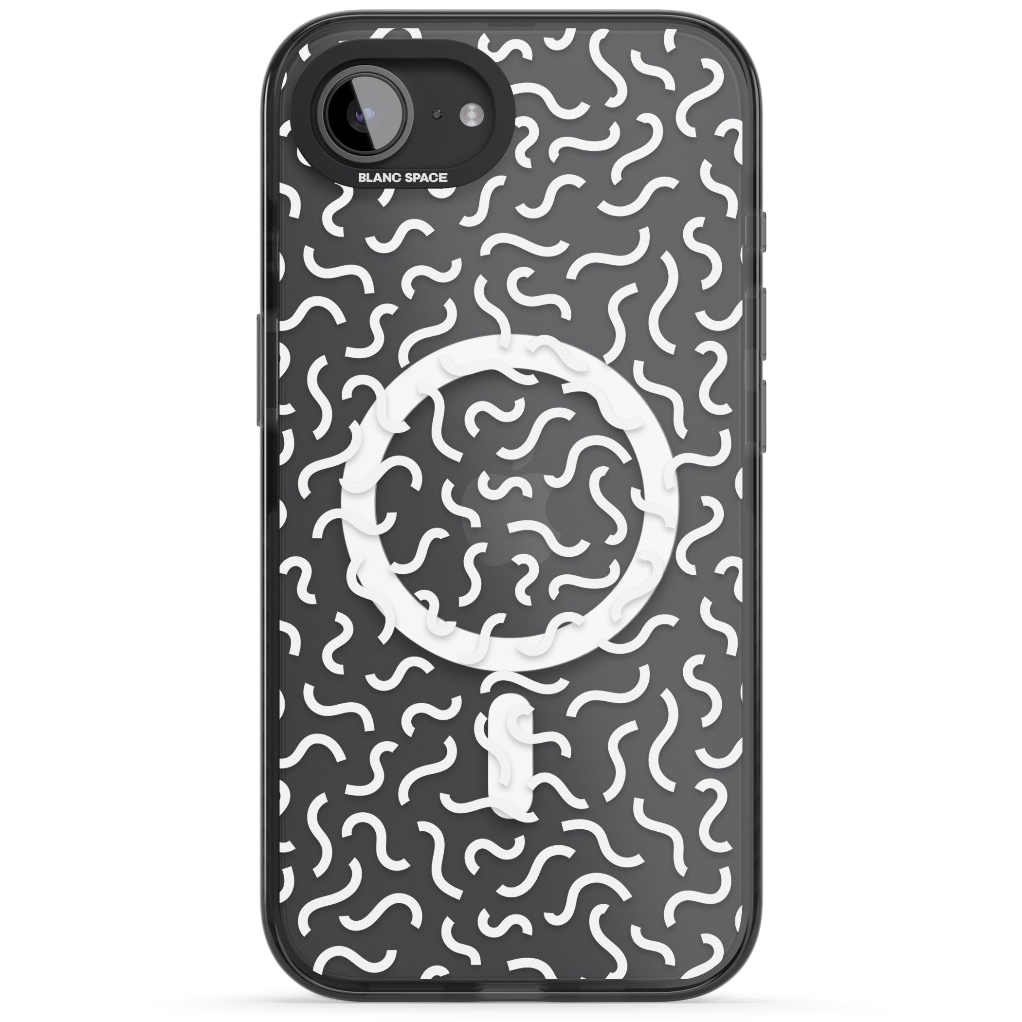 Black & White Wavy Pattern