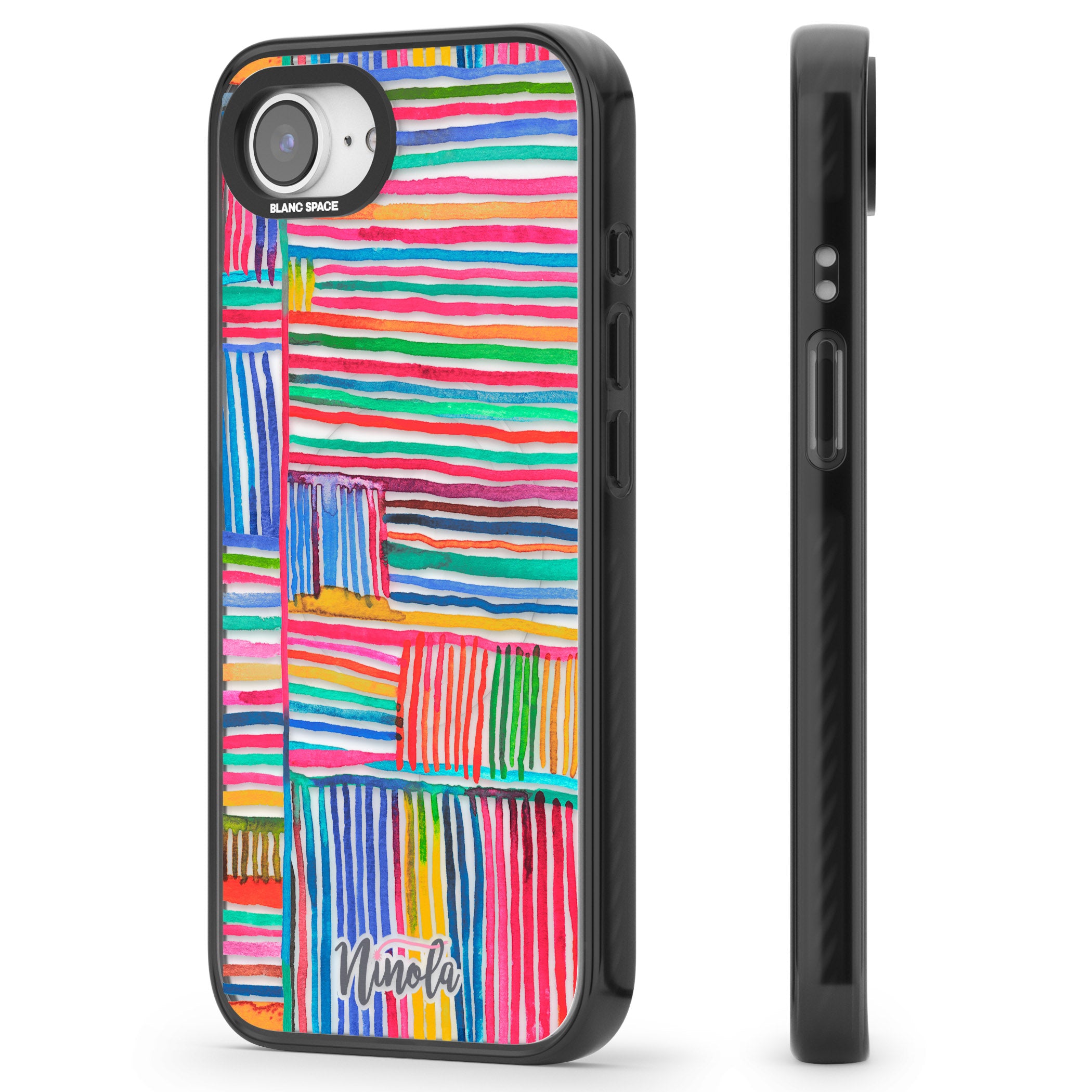 Vibrant Watercolor Lines