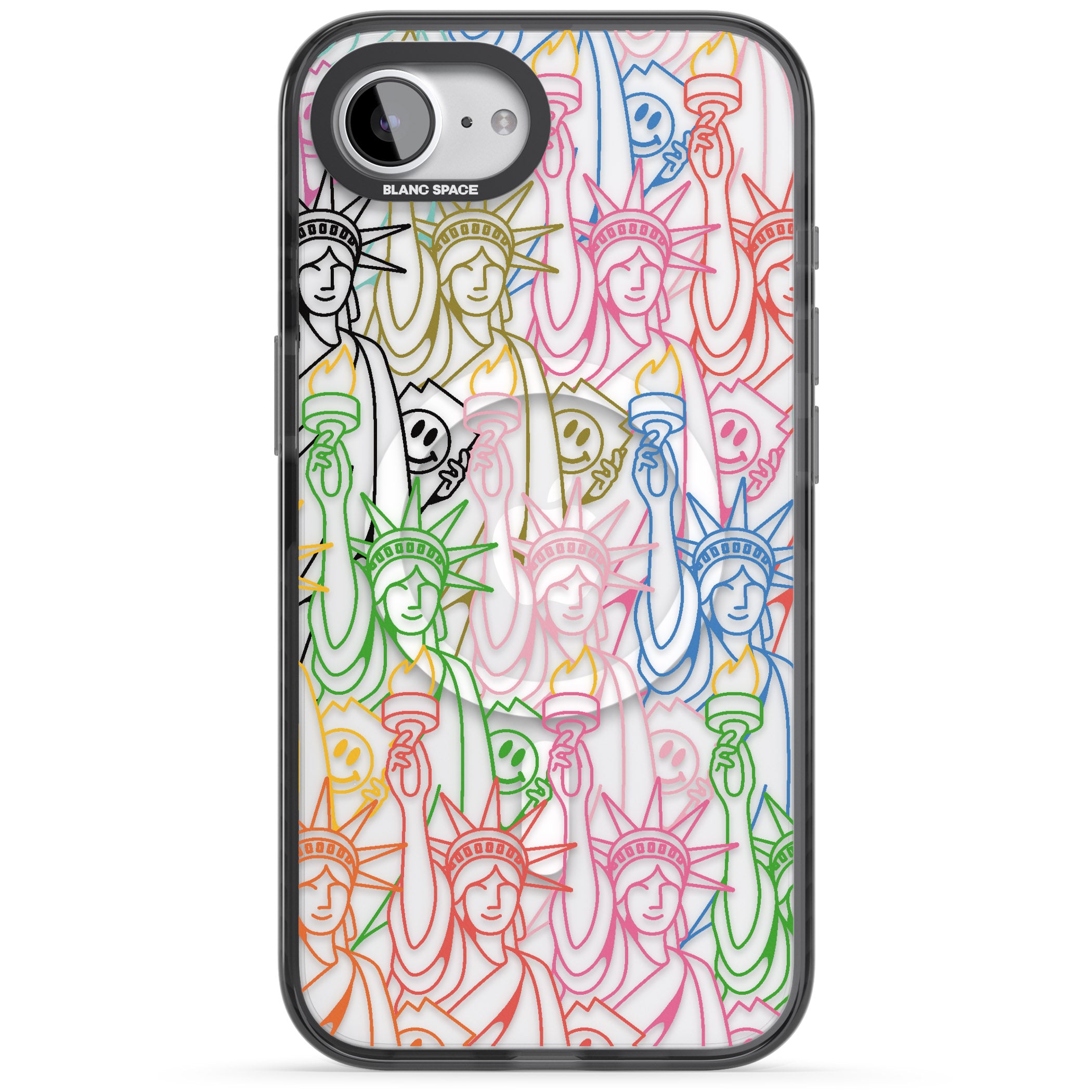 Multicolour Liberty Line Pattern