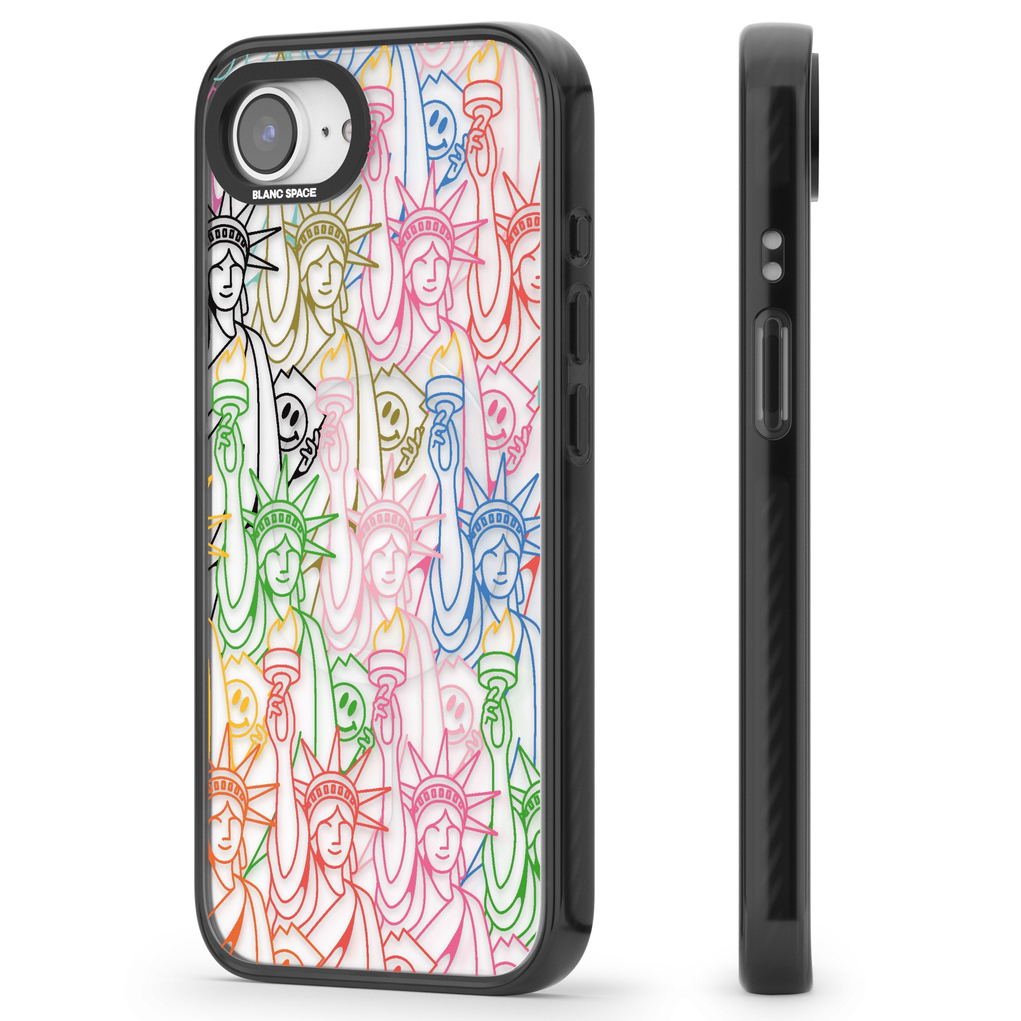 Multicolour Liberty Line Pattern