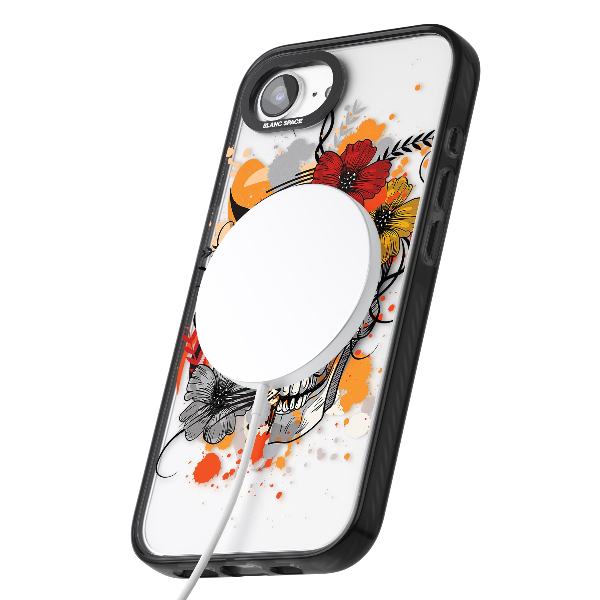 Sugar Skull Tiger Floral