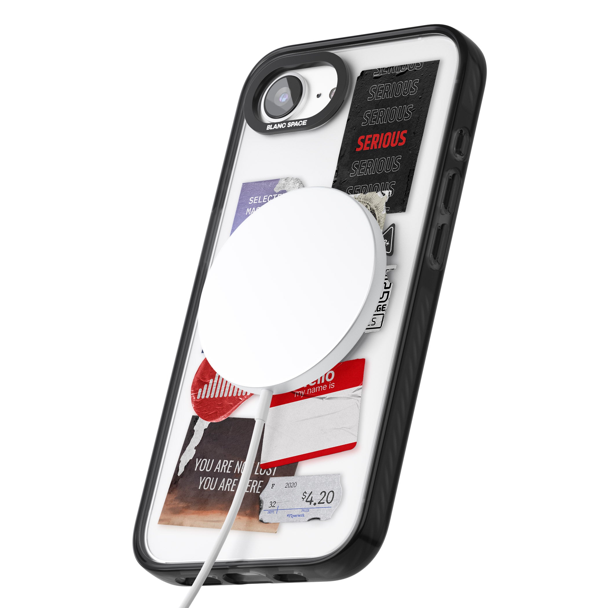 Red & Black Sticker Mix