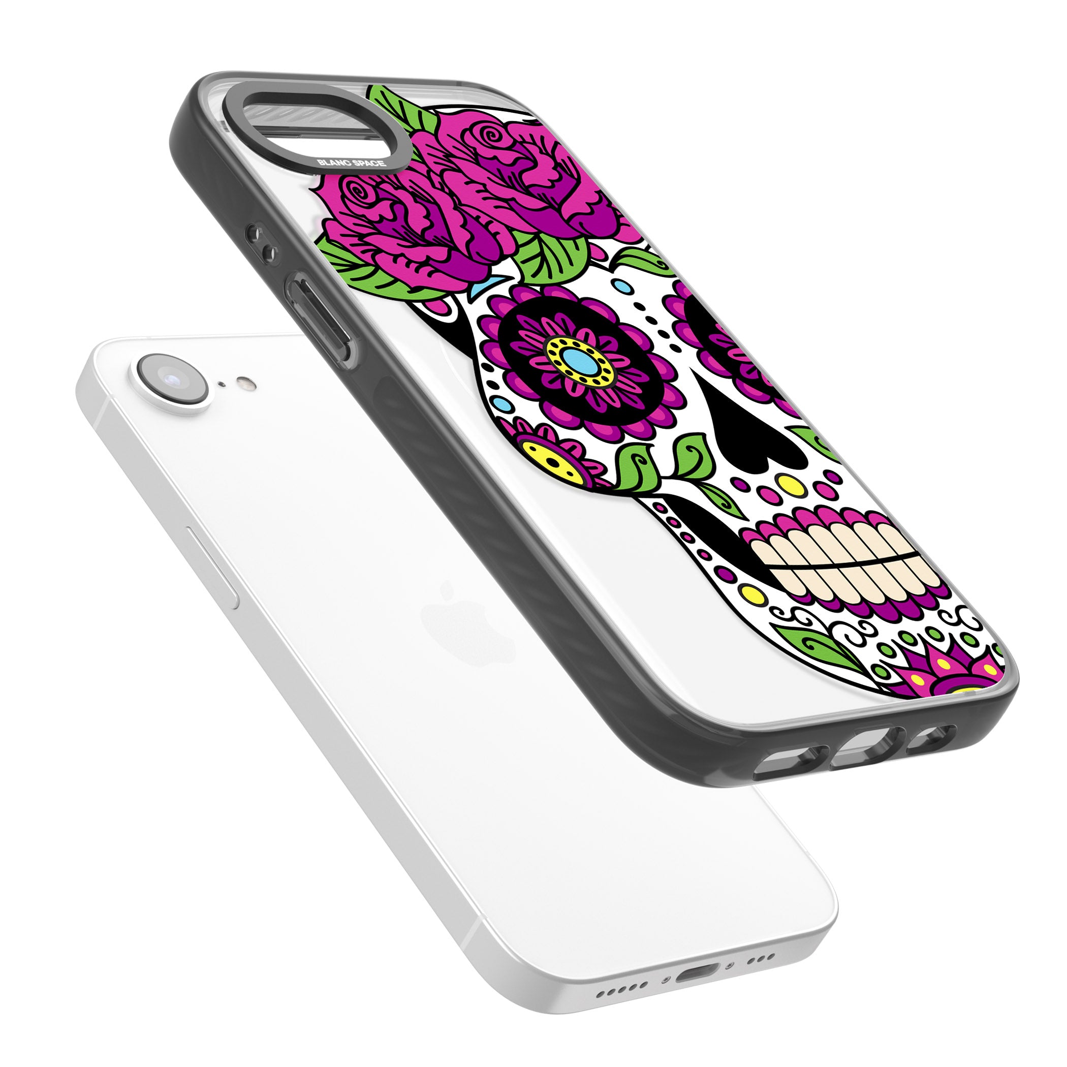 Purple Floral Sugar Skull