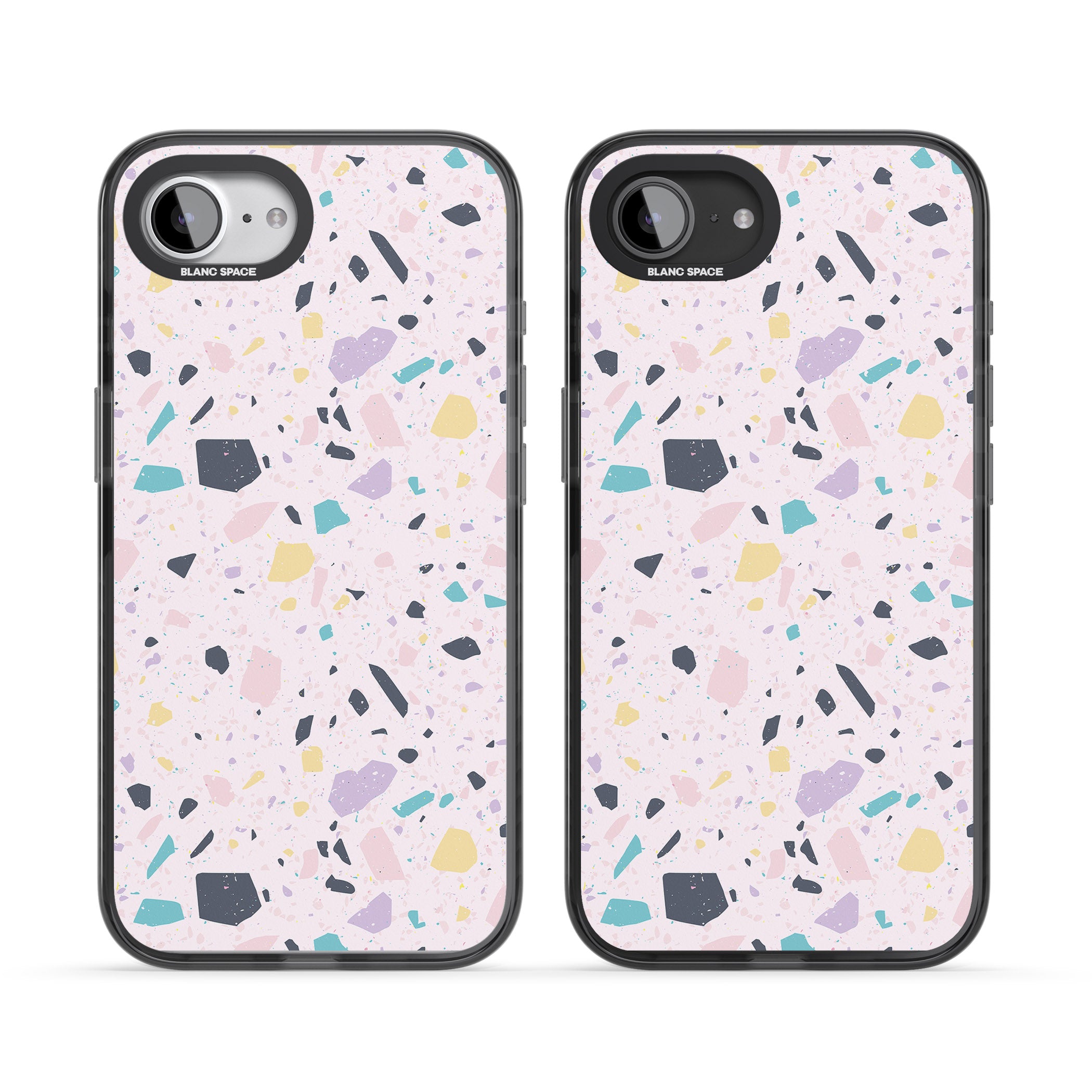 Pink, Purple & Turquoise Terrazzo Pattern