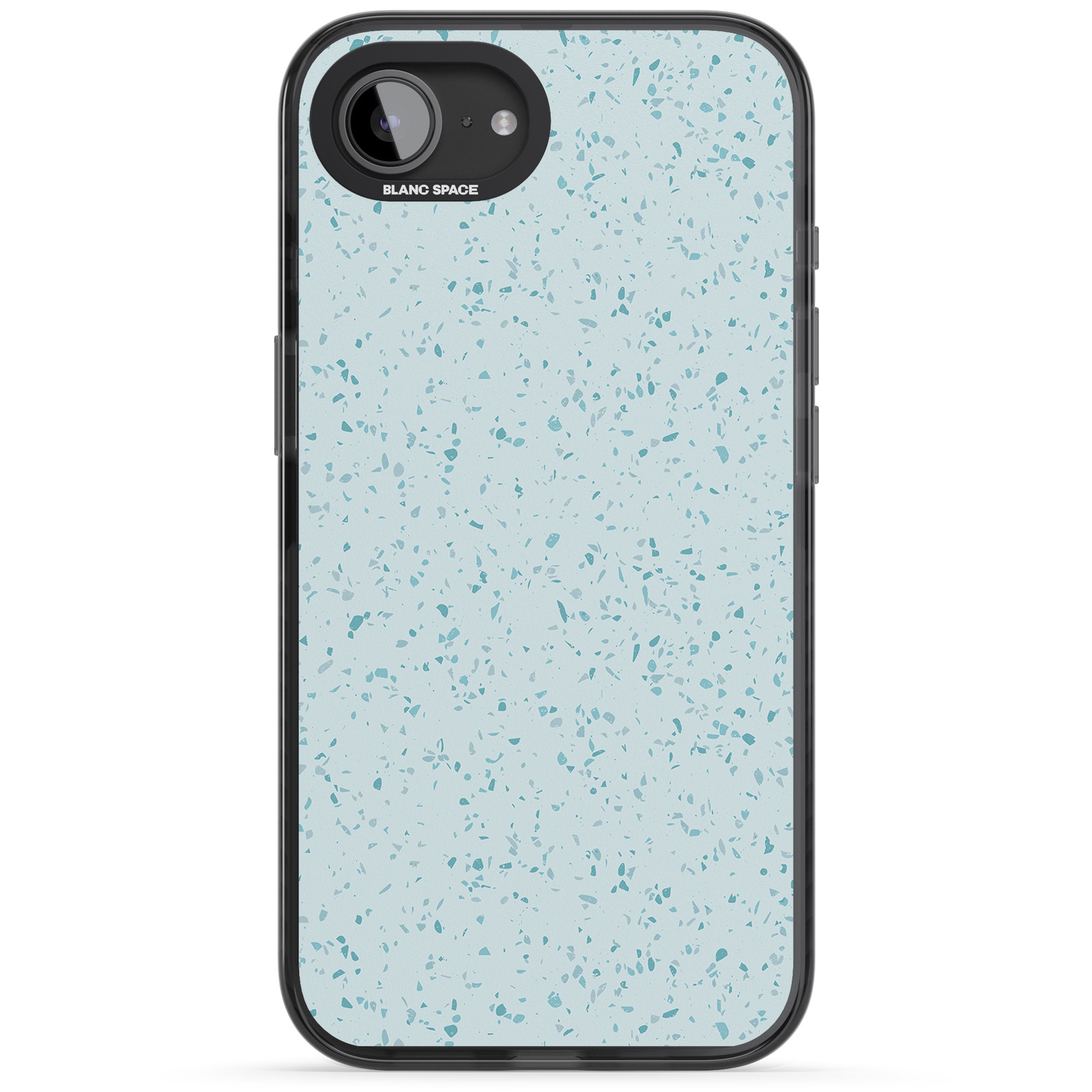 Light Blue Terrazzo Pattern
