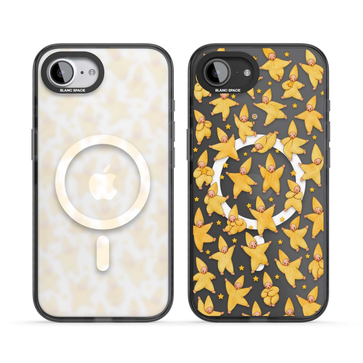 Dancing Star Babies for her iPhone case | Black Impact Magsafe case for iPhone 16e, iPhone 17e