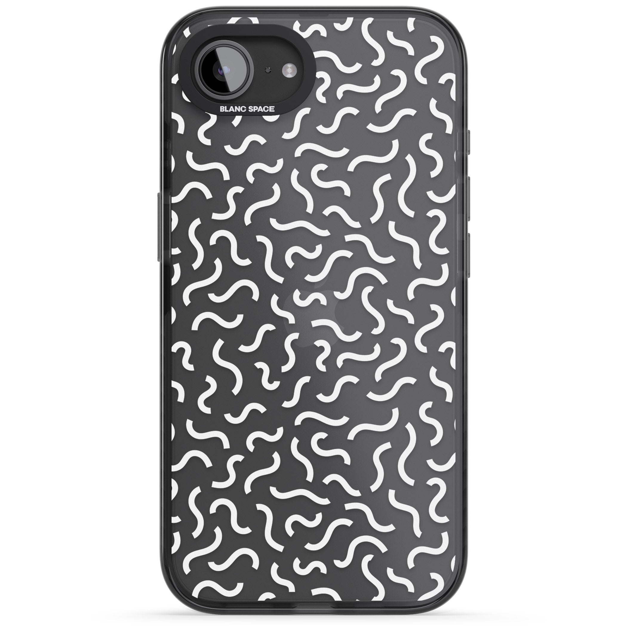Black & White Wavy Pattern