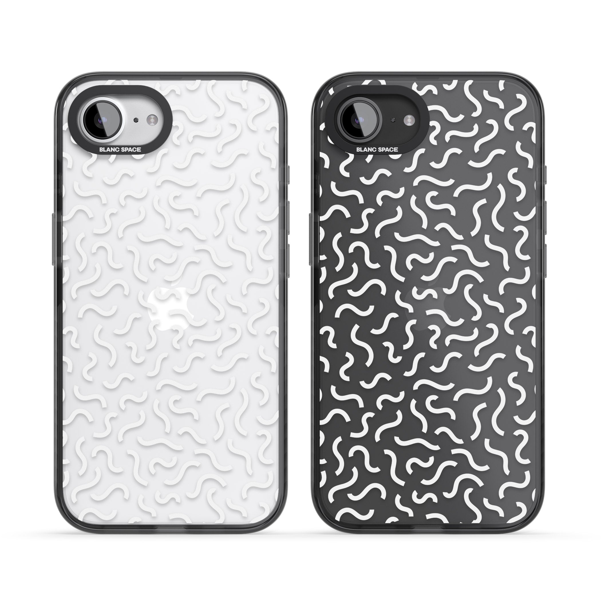 Black & White Wavy Pattern