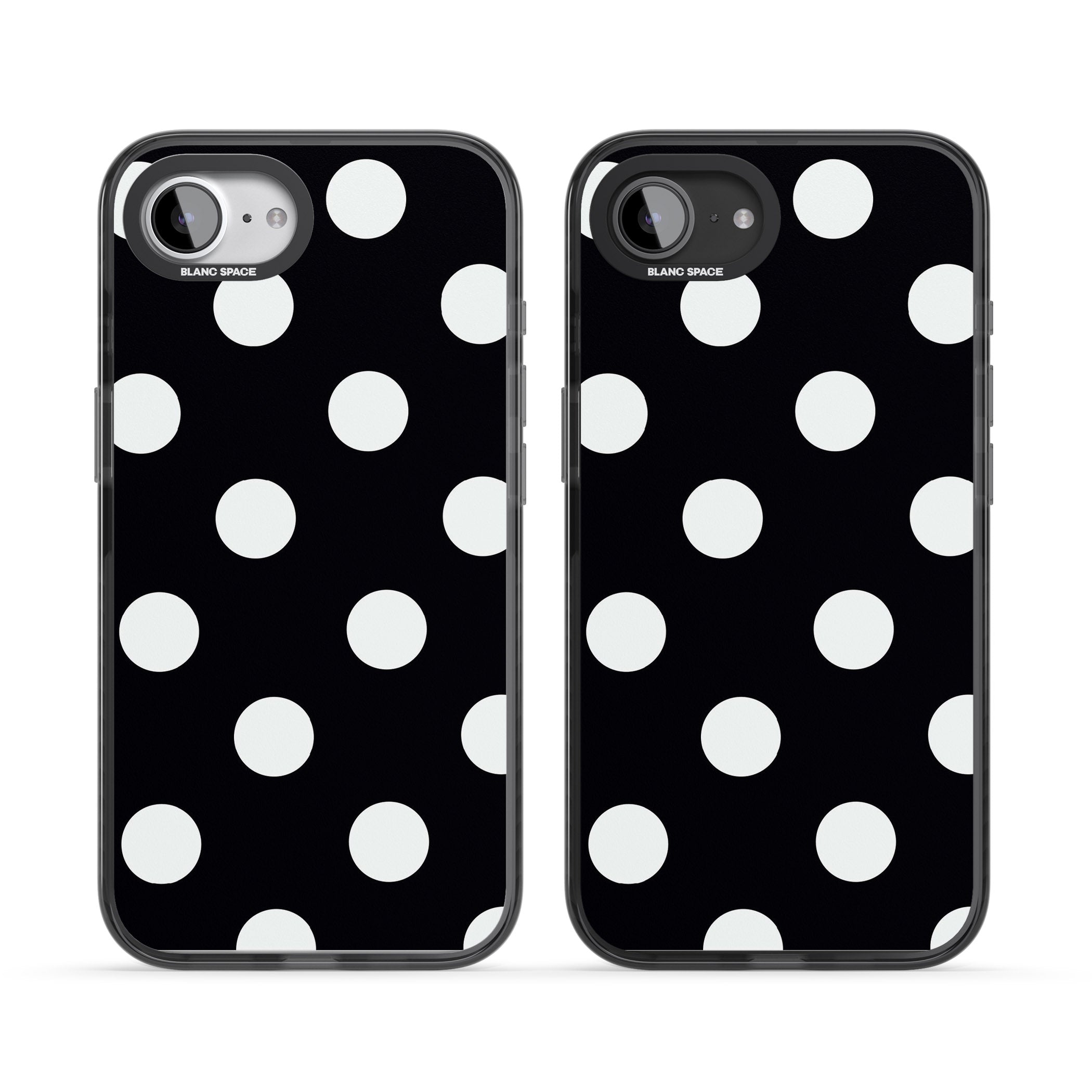 Chic Black Polka Dot