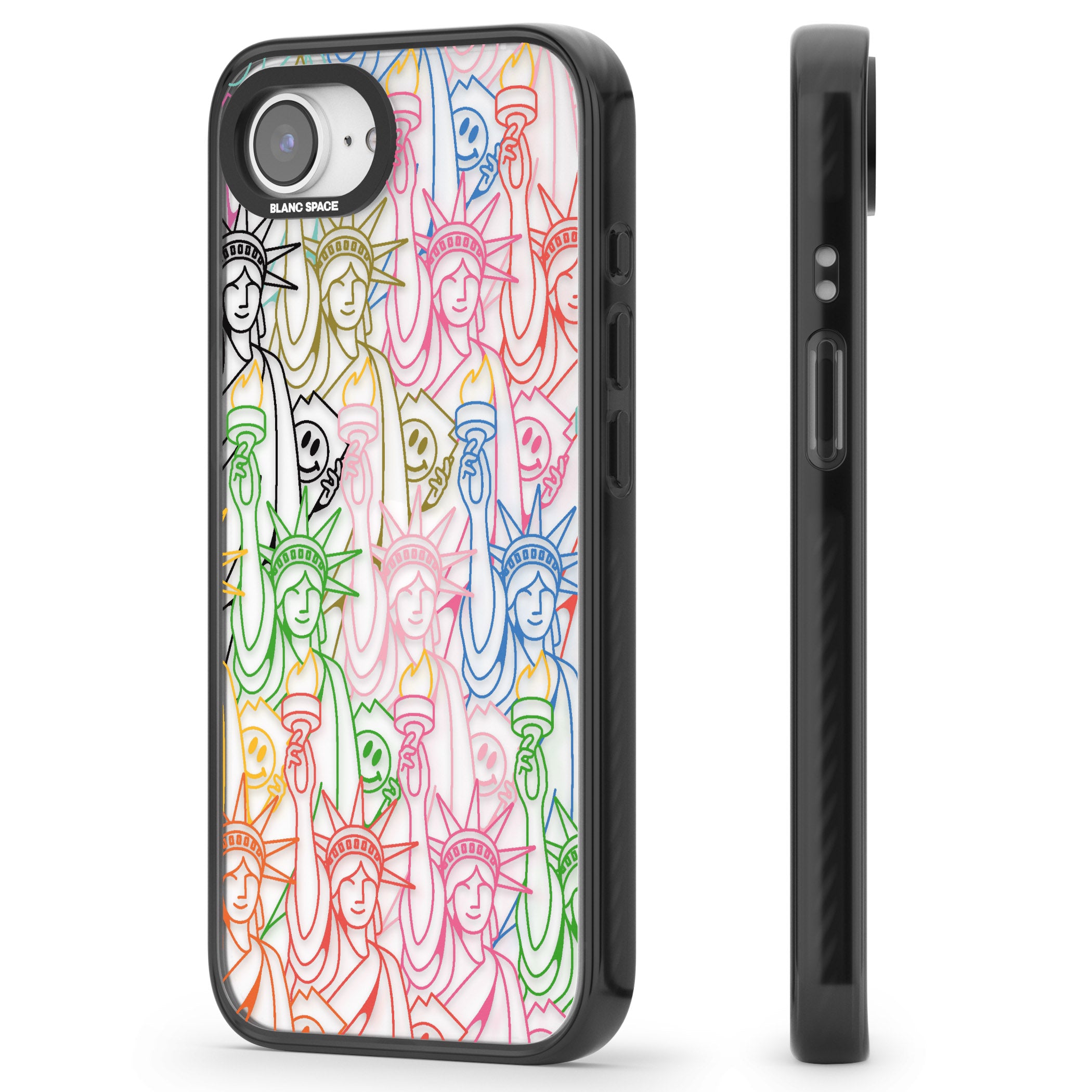 Multicolour Liberty Line Pattern