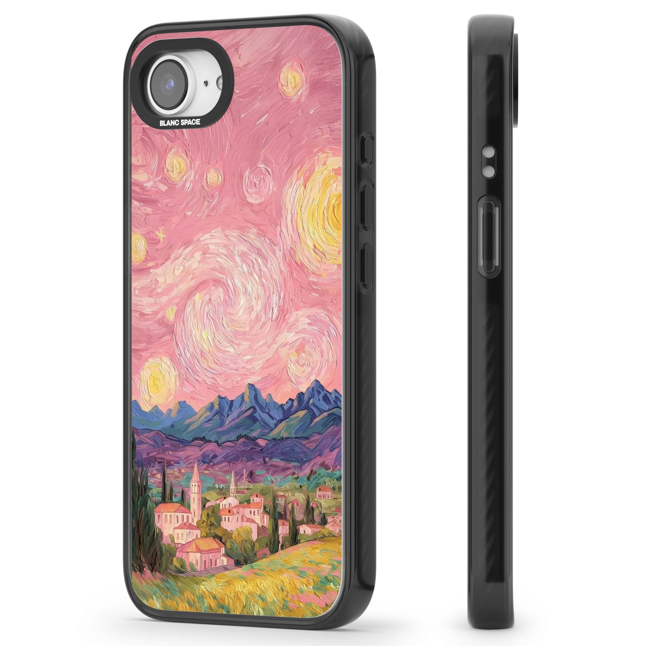 The Starry Sunset for her iPhone case | Black Impact case for iPhone 16e, iPhone 17e