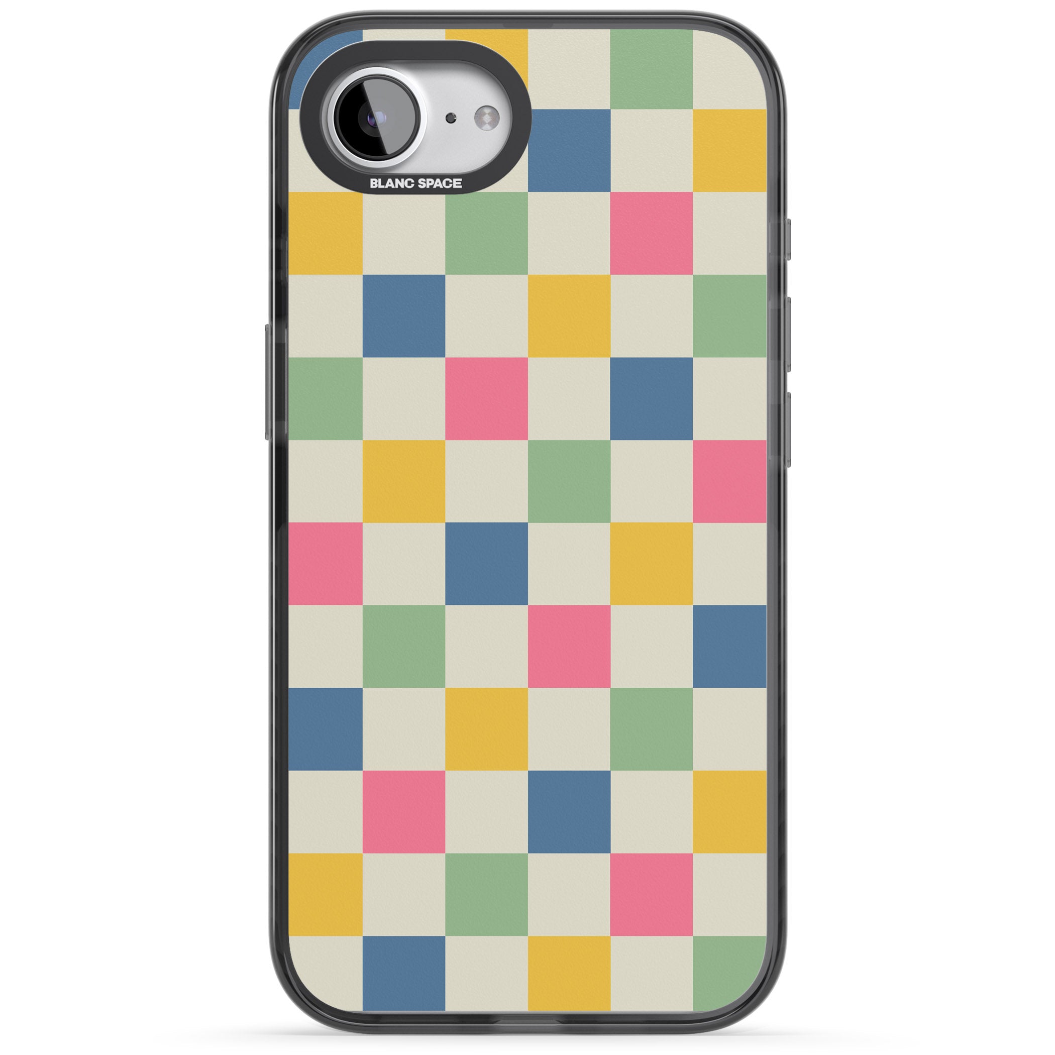 Pastel Multicolor Checkered