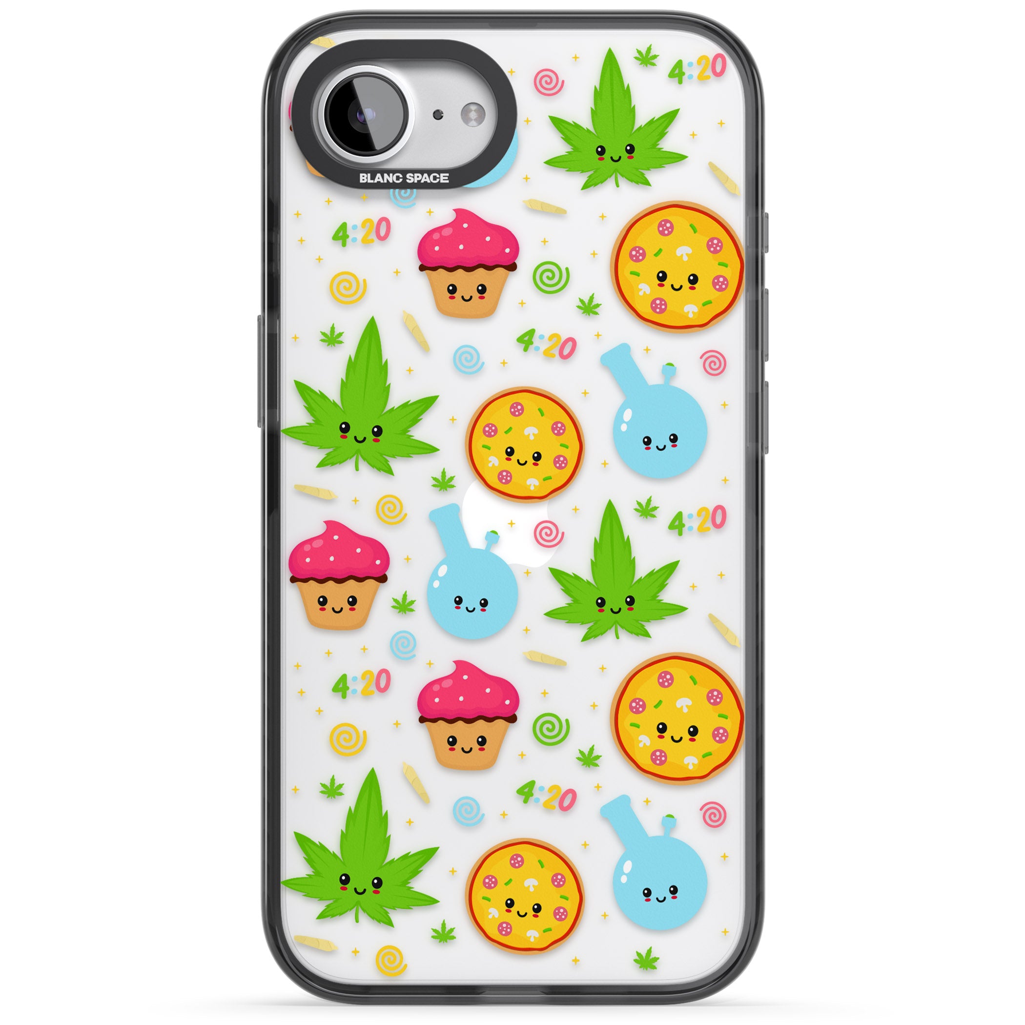 Kawaii Weed Pattern