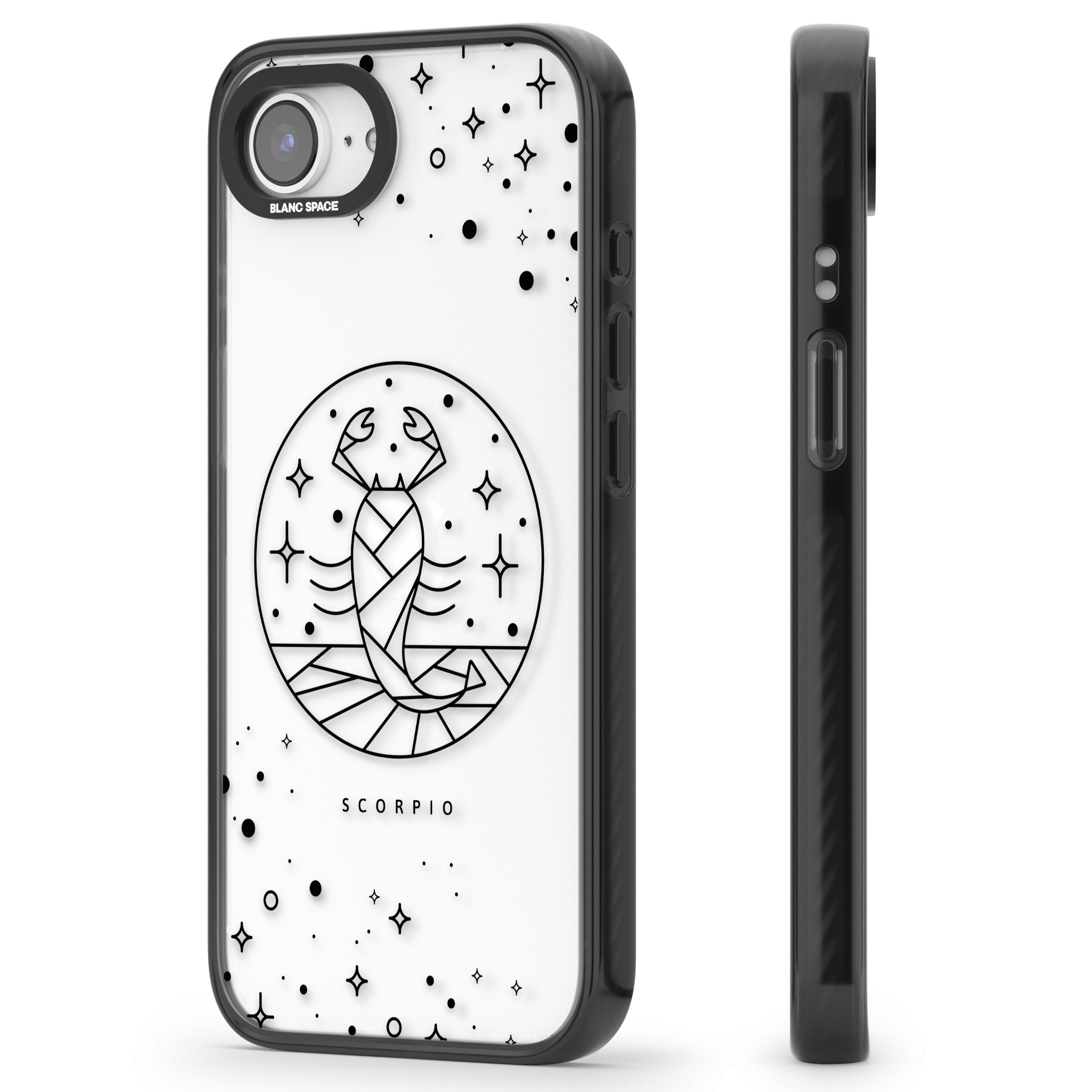 Scorpio Emblem Cosmic Design