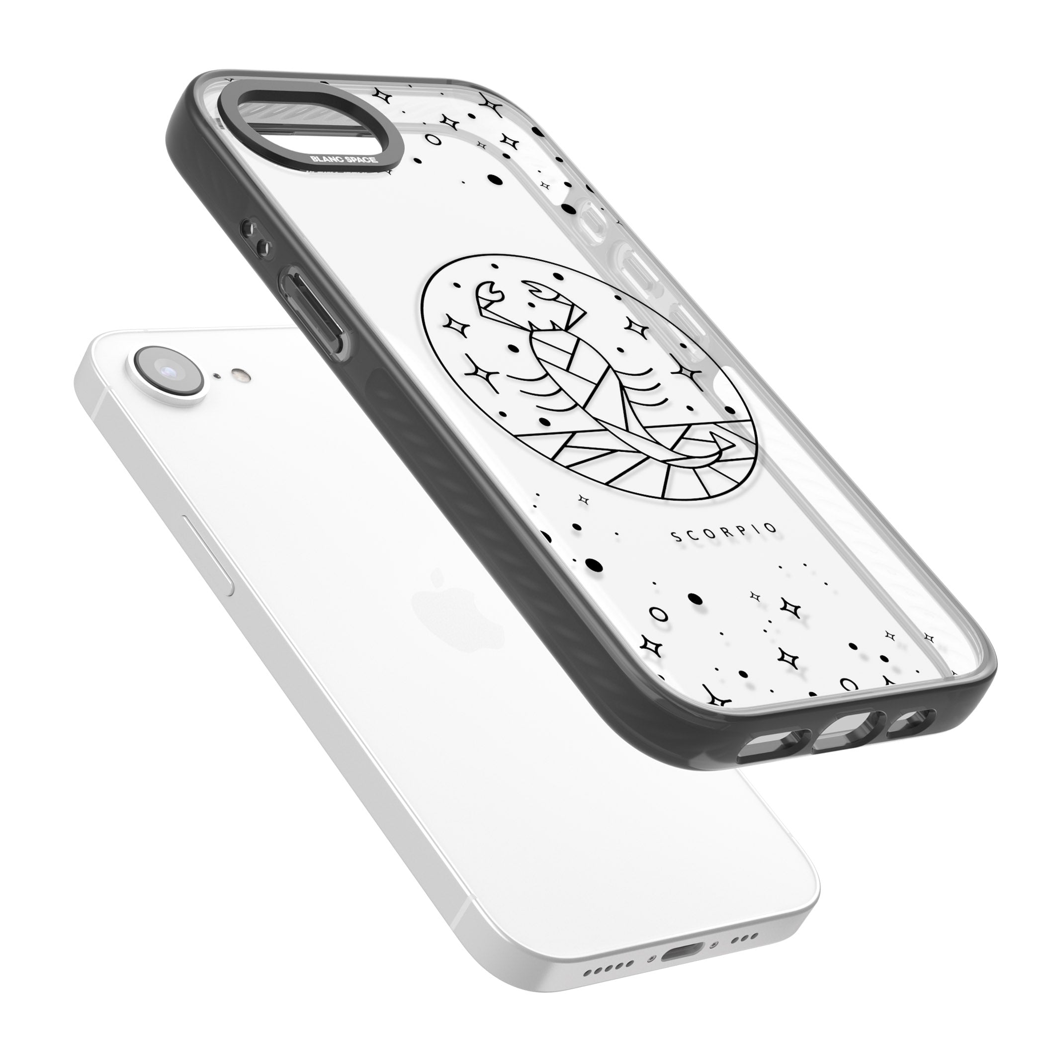 Scorpio Emblem Cosmic Design