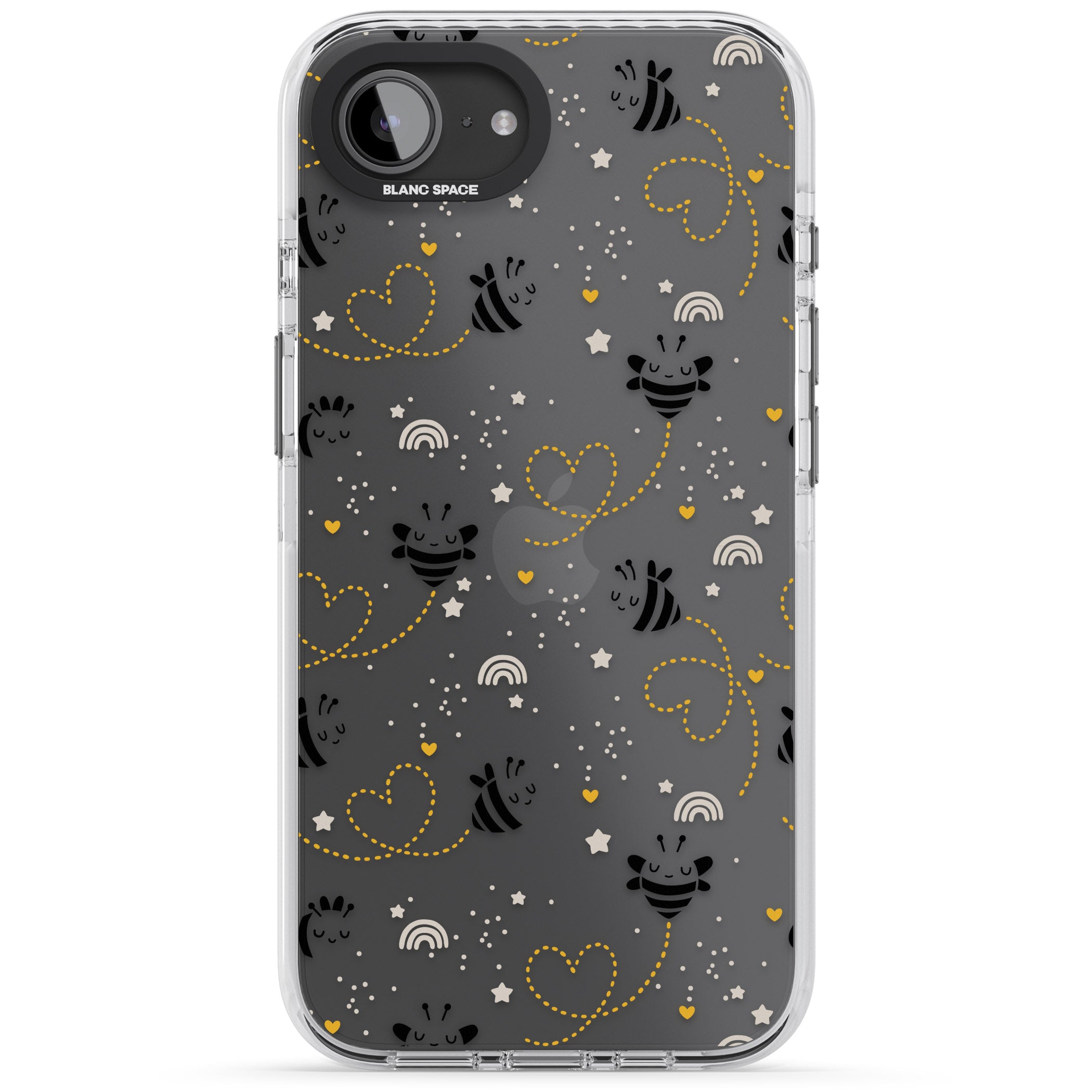 Bee Hearts Pattern