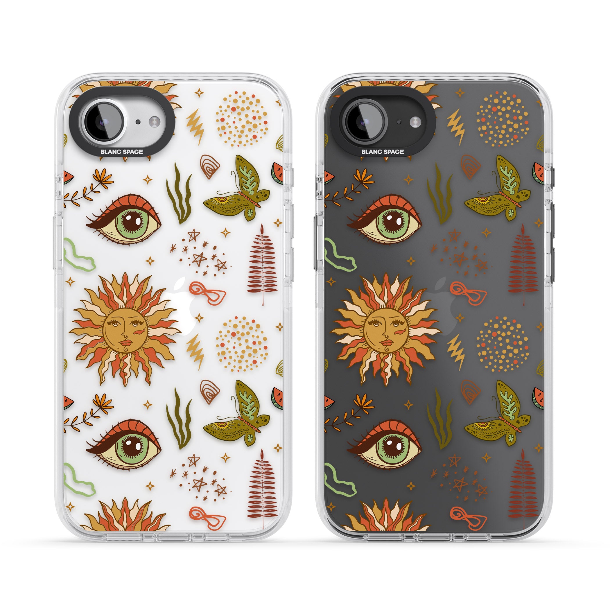 Boho Celestial Sun & Eye Pattern