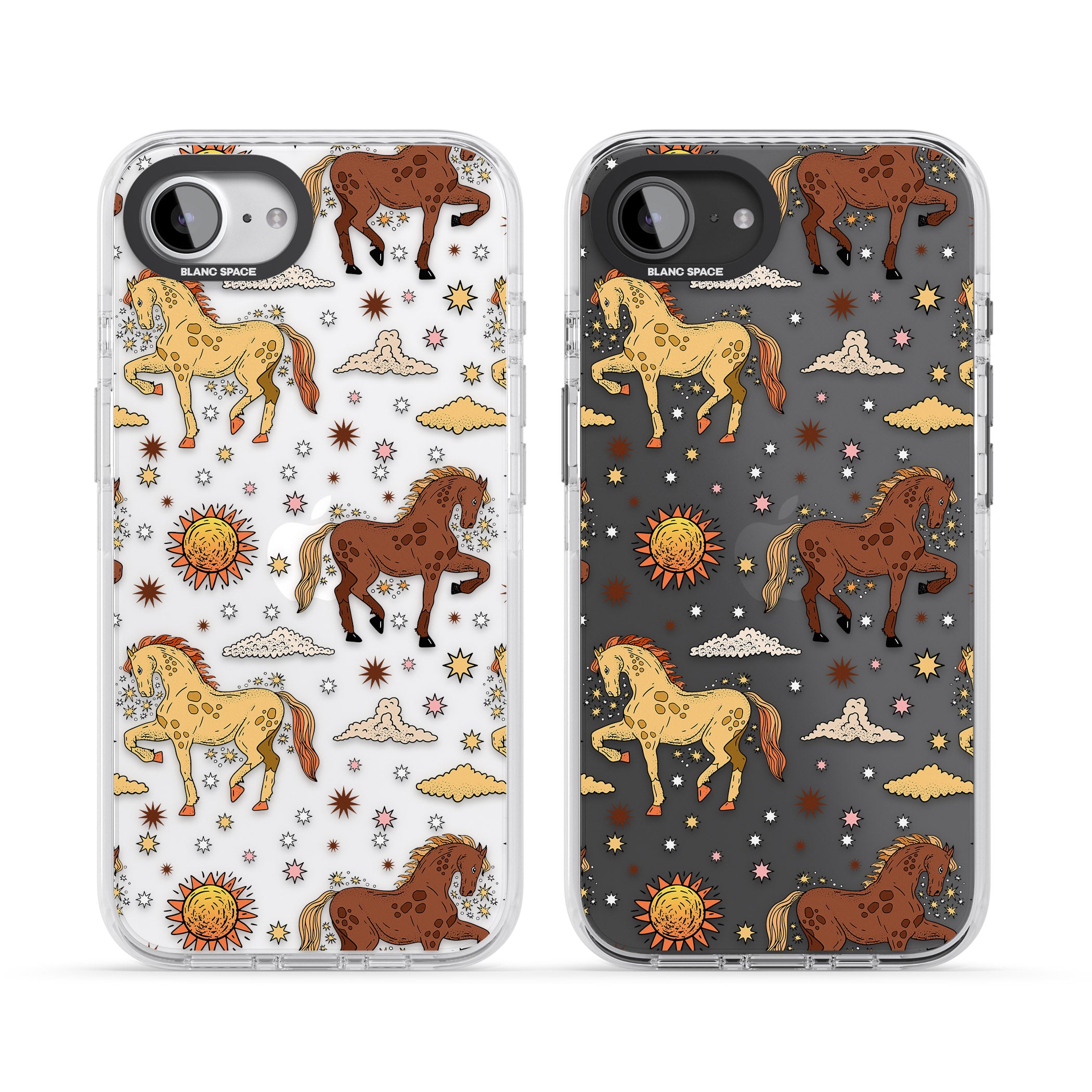 Boho Celestial Wild Horses