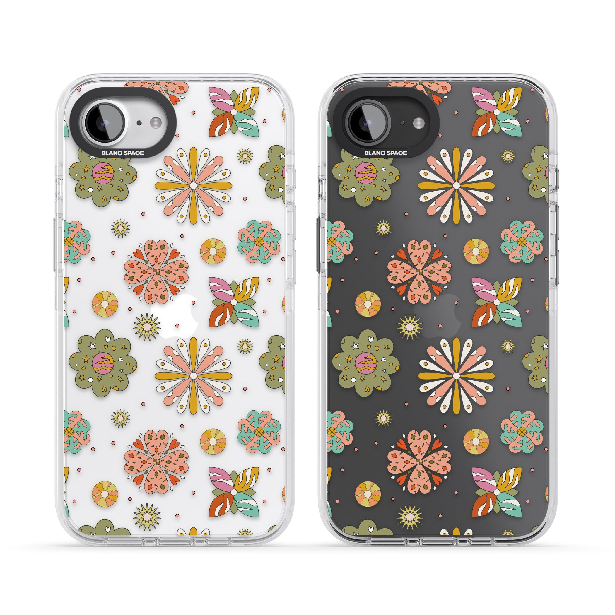 Boho Celestial Psychedelic Floral