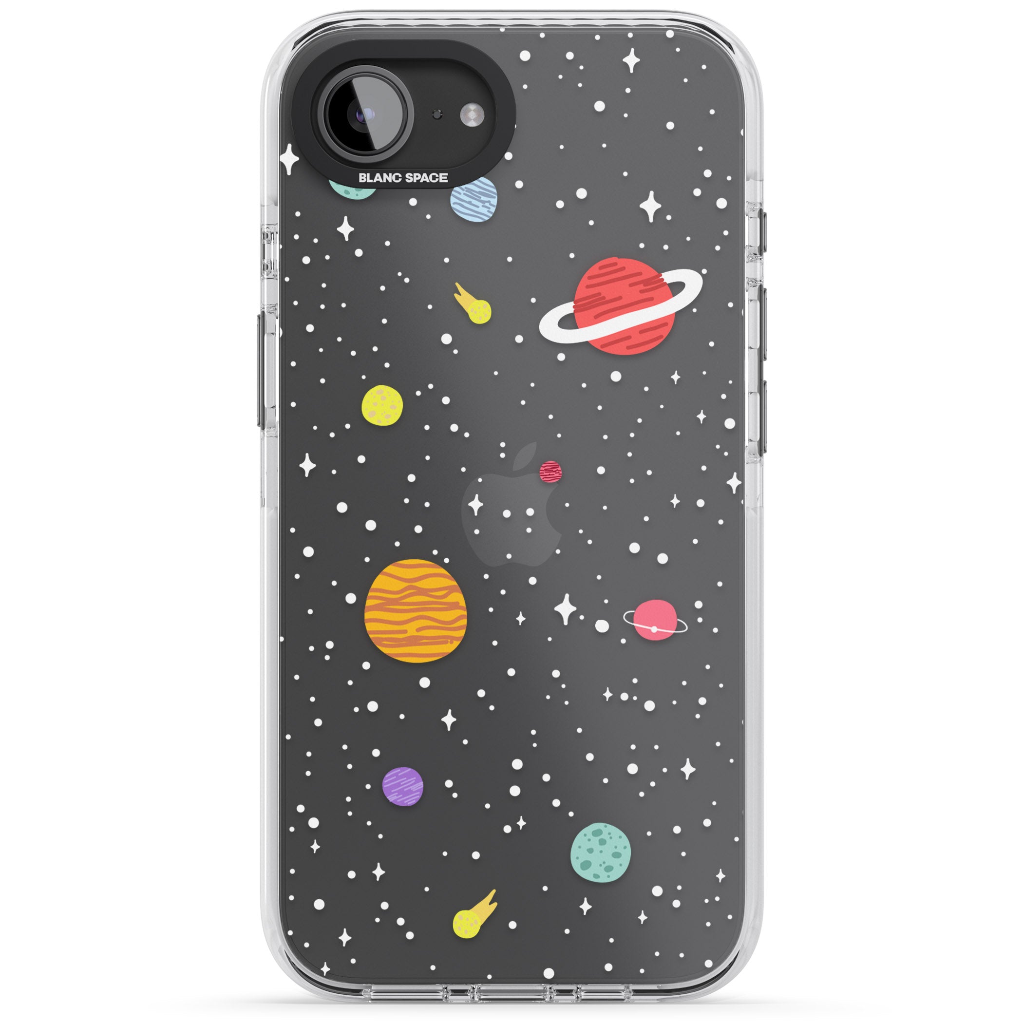 Cute Cartoon Planets (Clear)