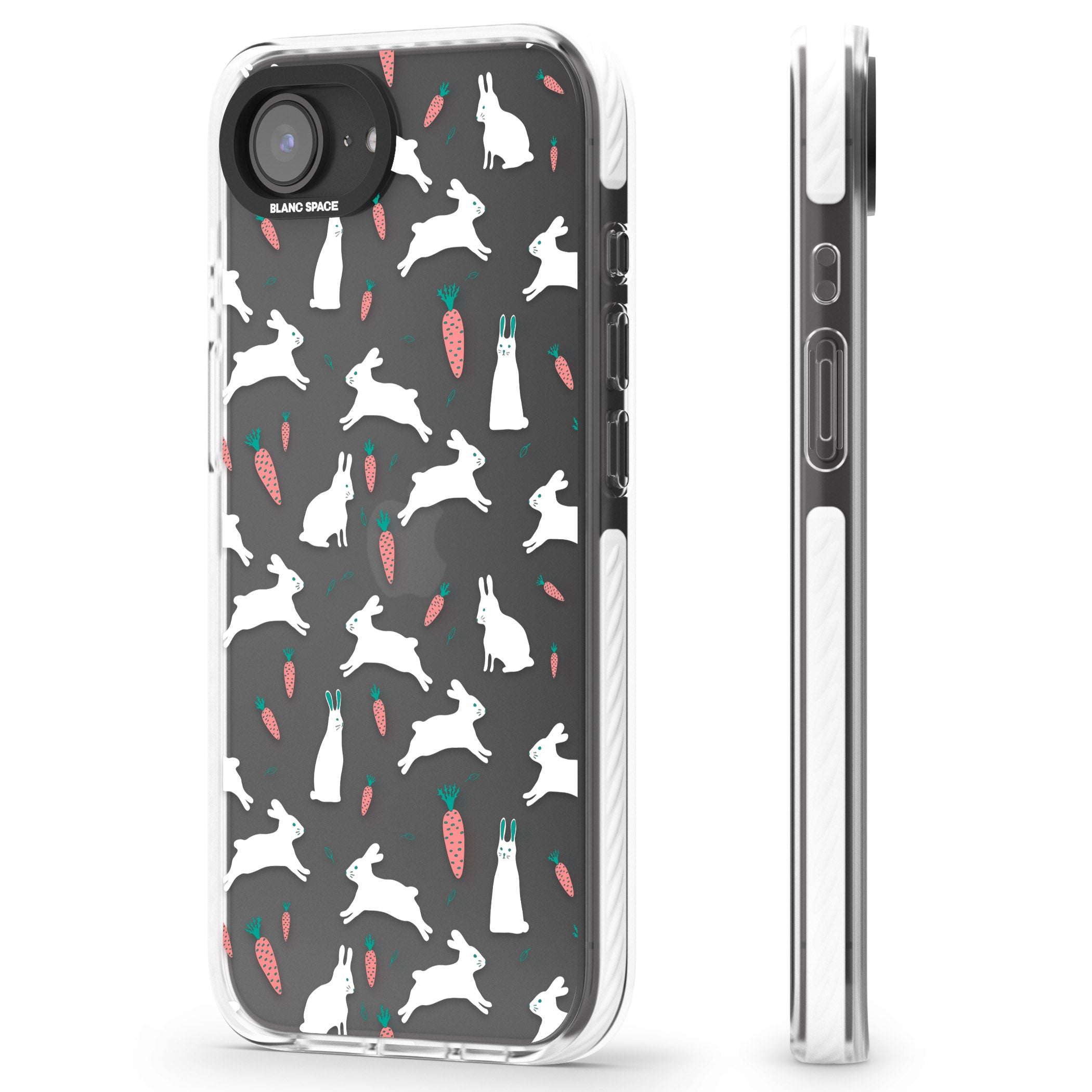 White Bunnies And Carrots