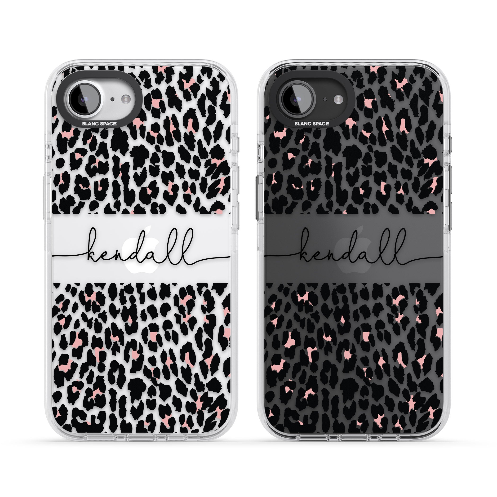 Personalised Cursive Leopard Spots