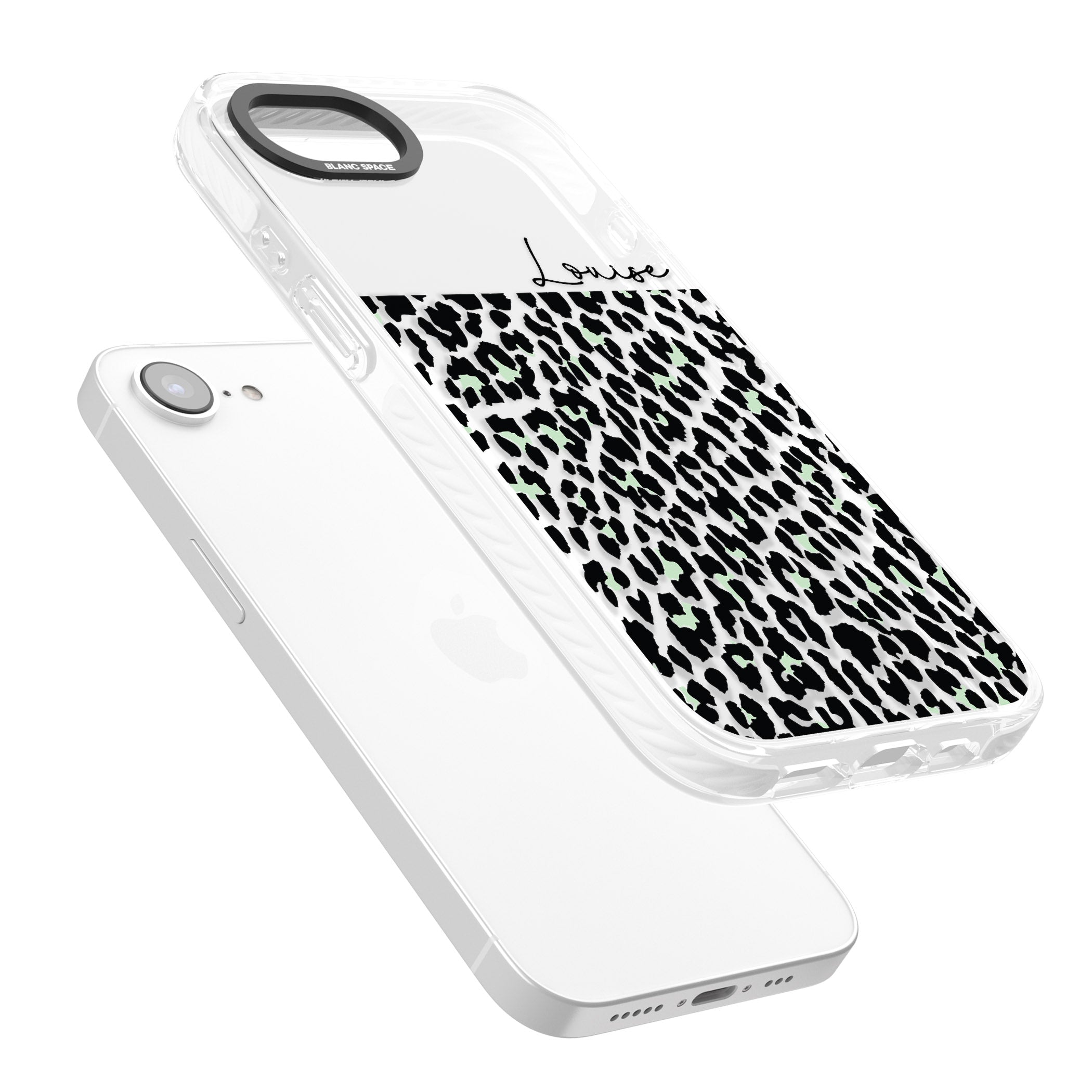 Personalised Seafoam Leopard