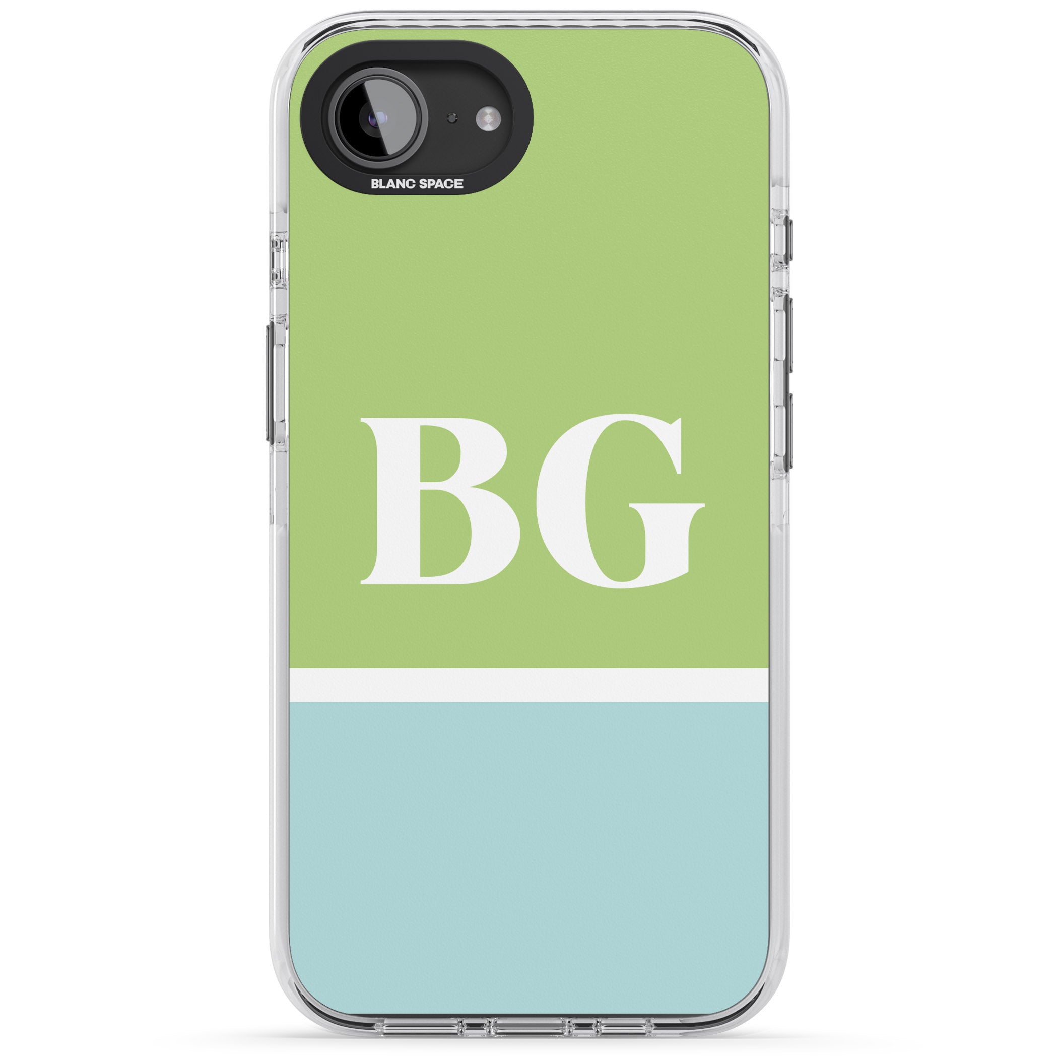 Personalised Colorblock: Green & Turquoise