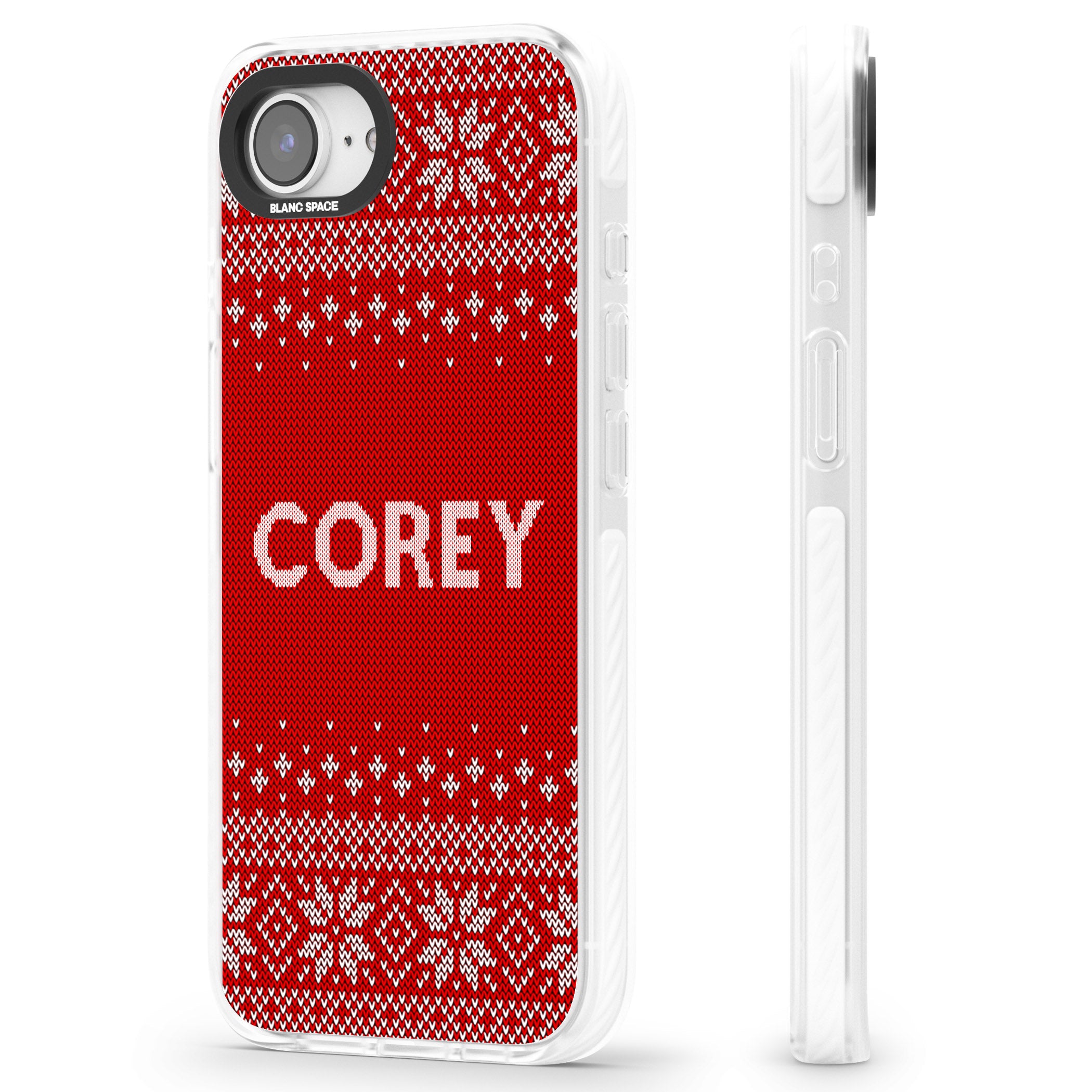 Personalised Red Christmas Knit