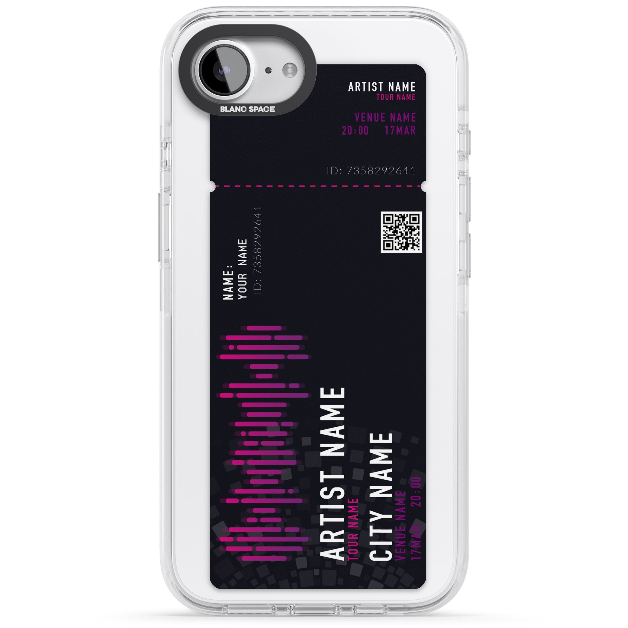 Personalised Concert Ticket