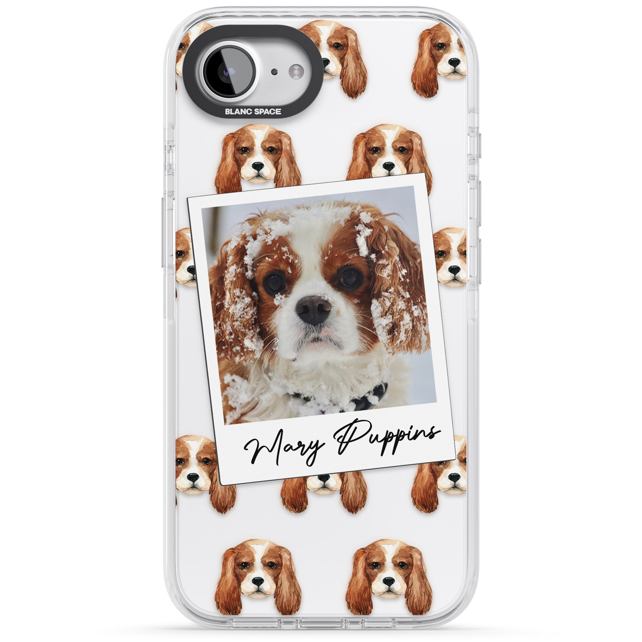 Personalised Cavalier King Charles Instant Camera Photo