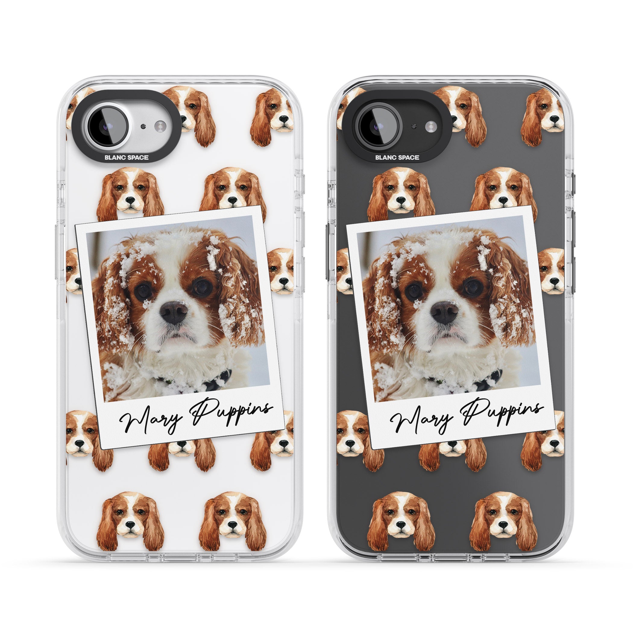 Personalised Cavalier King Charles Instant Camera Photo