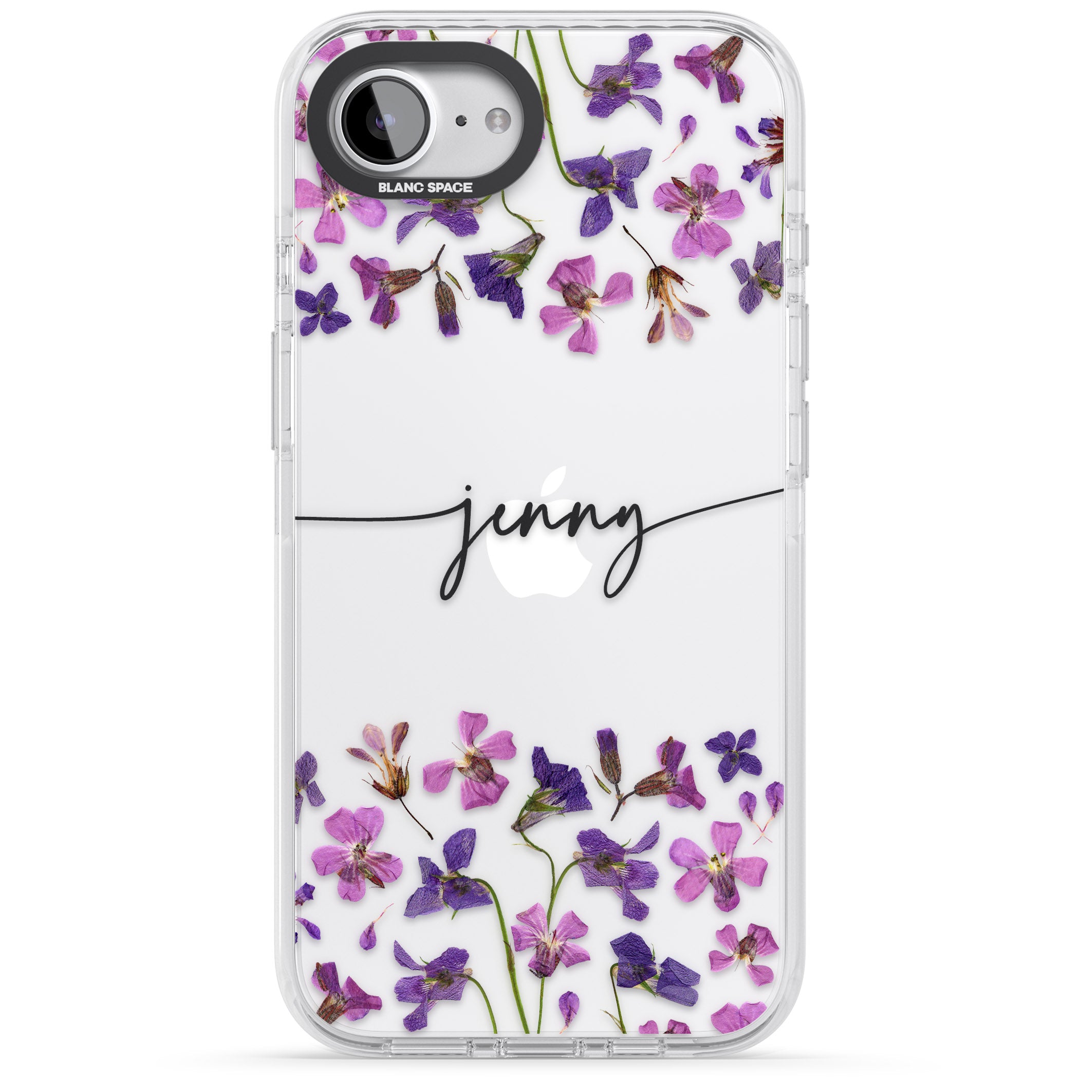 Personalised Purple Violets