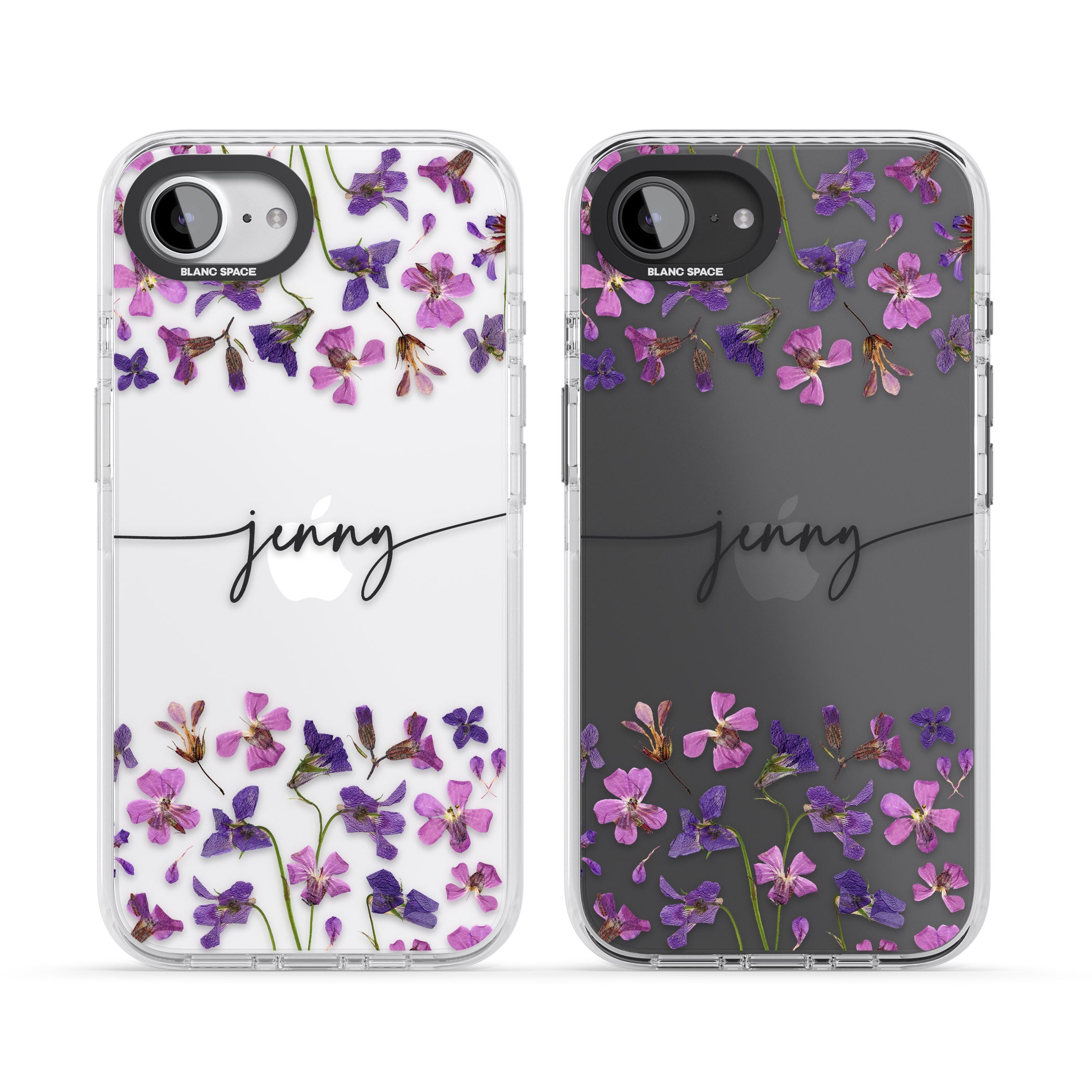 Personalised Purple Violets