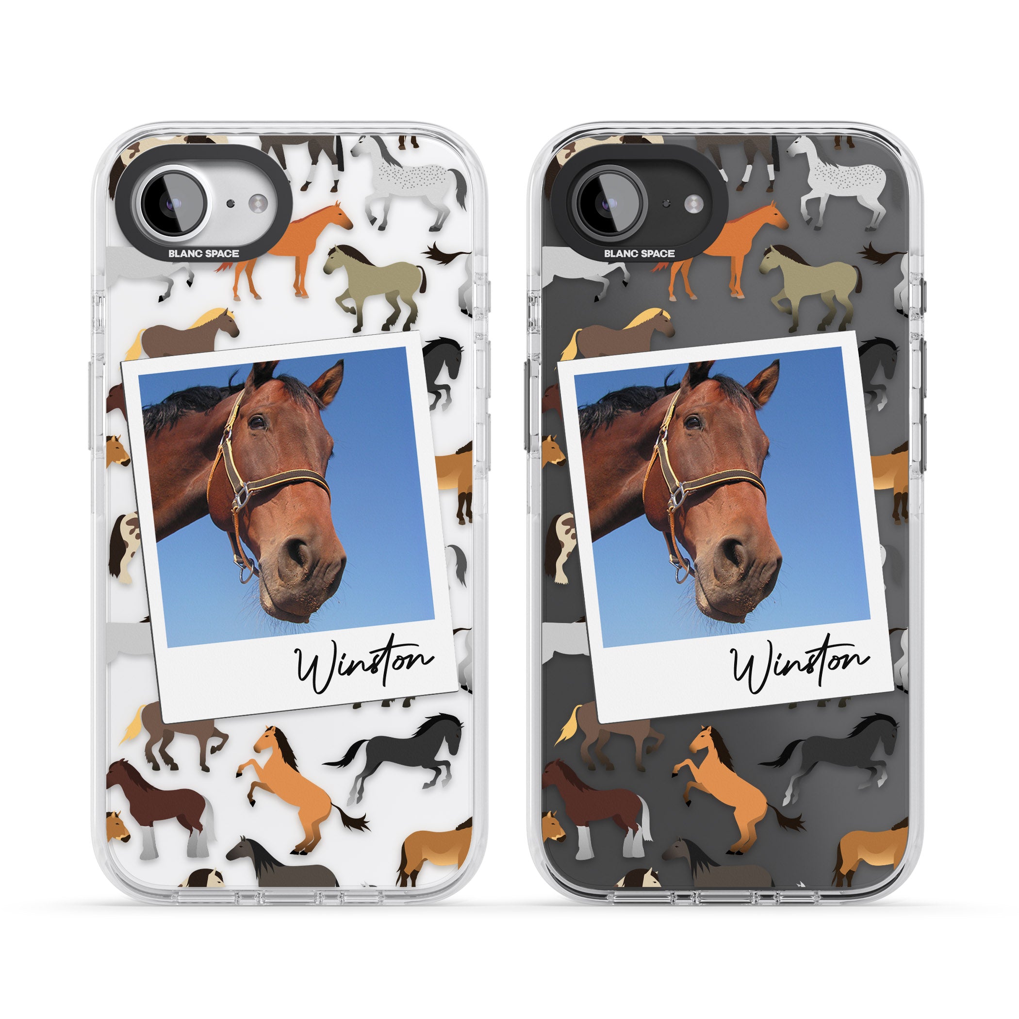 Personalised Horse Polaroid