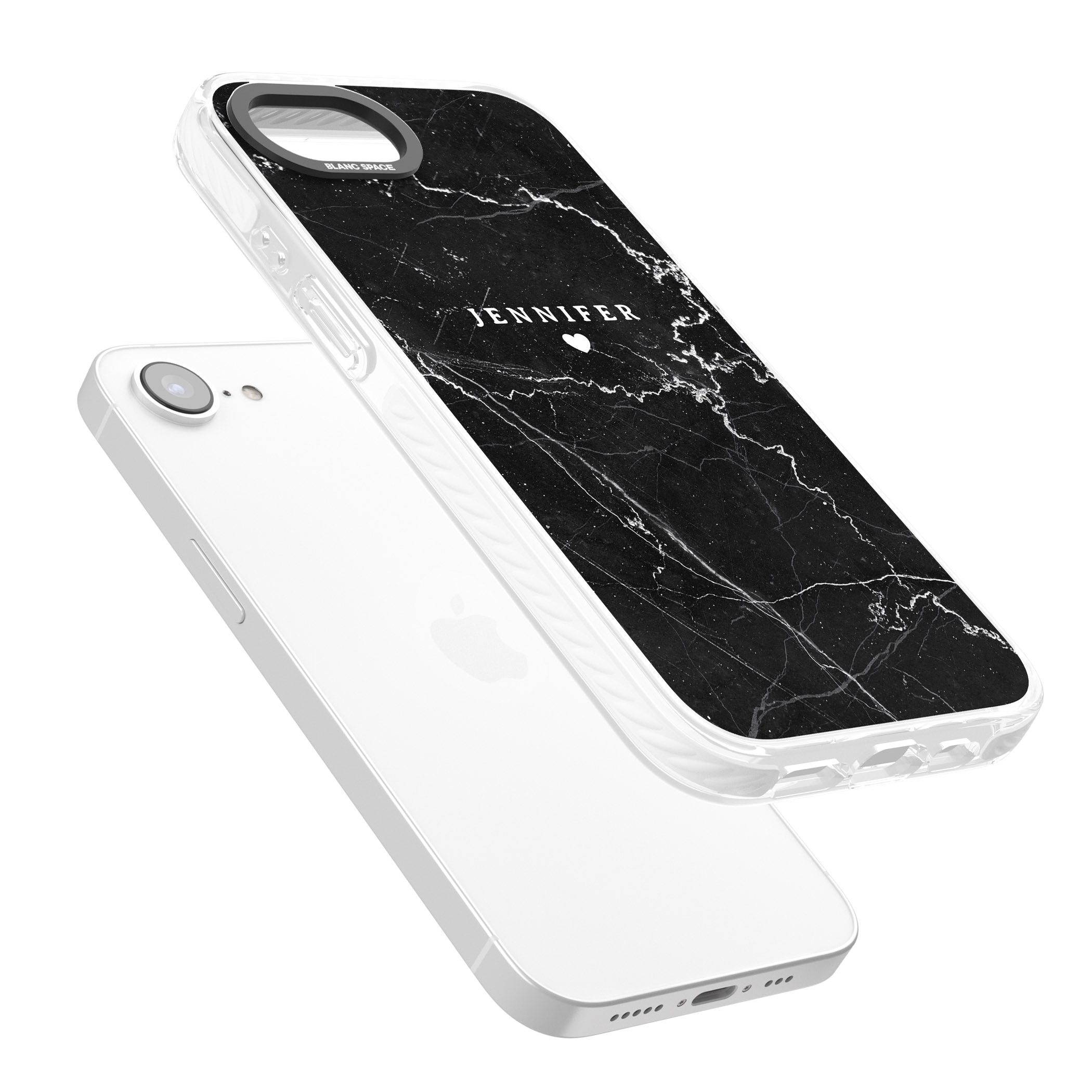 Personalised Black Marble