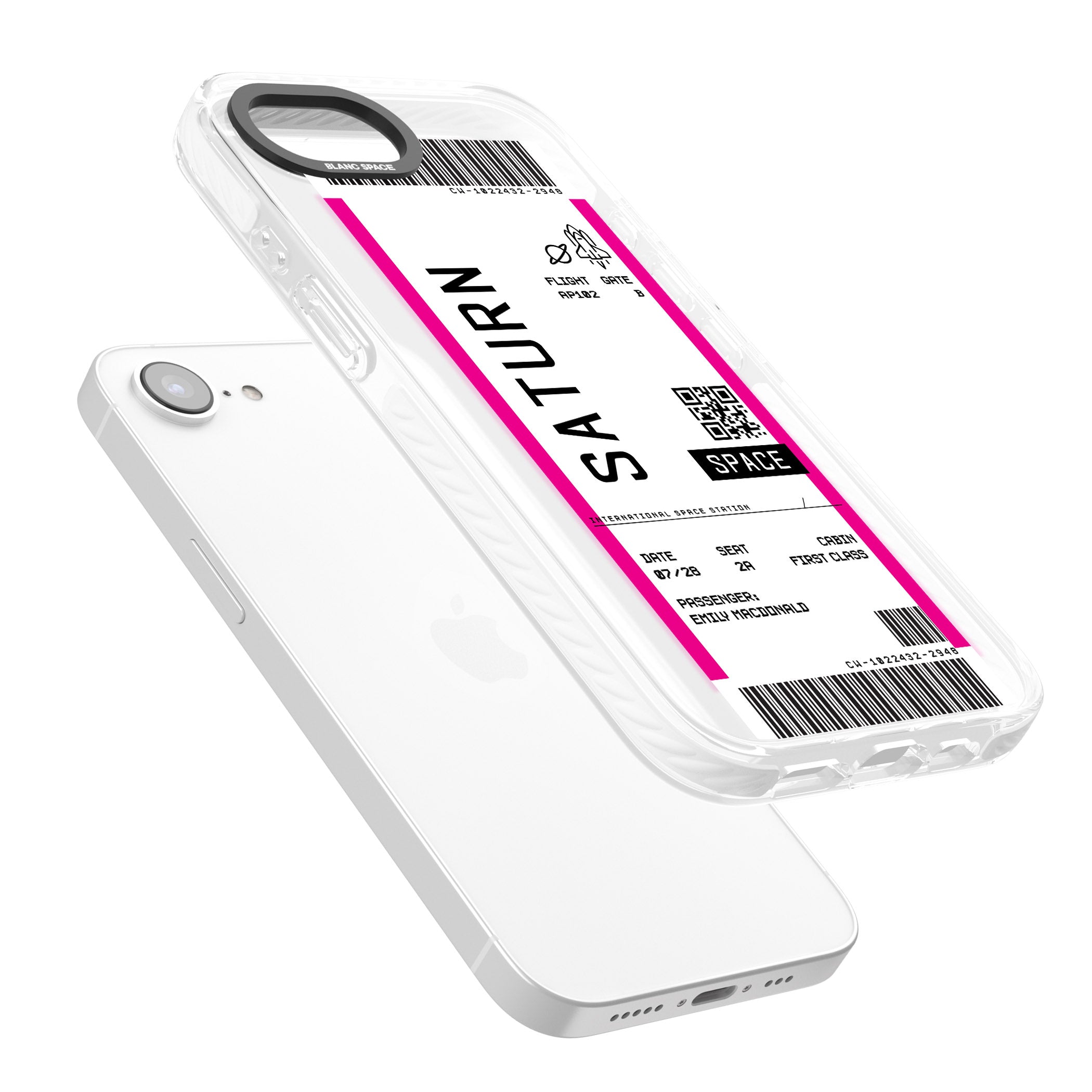 Personalised Saturn Travel Ticket