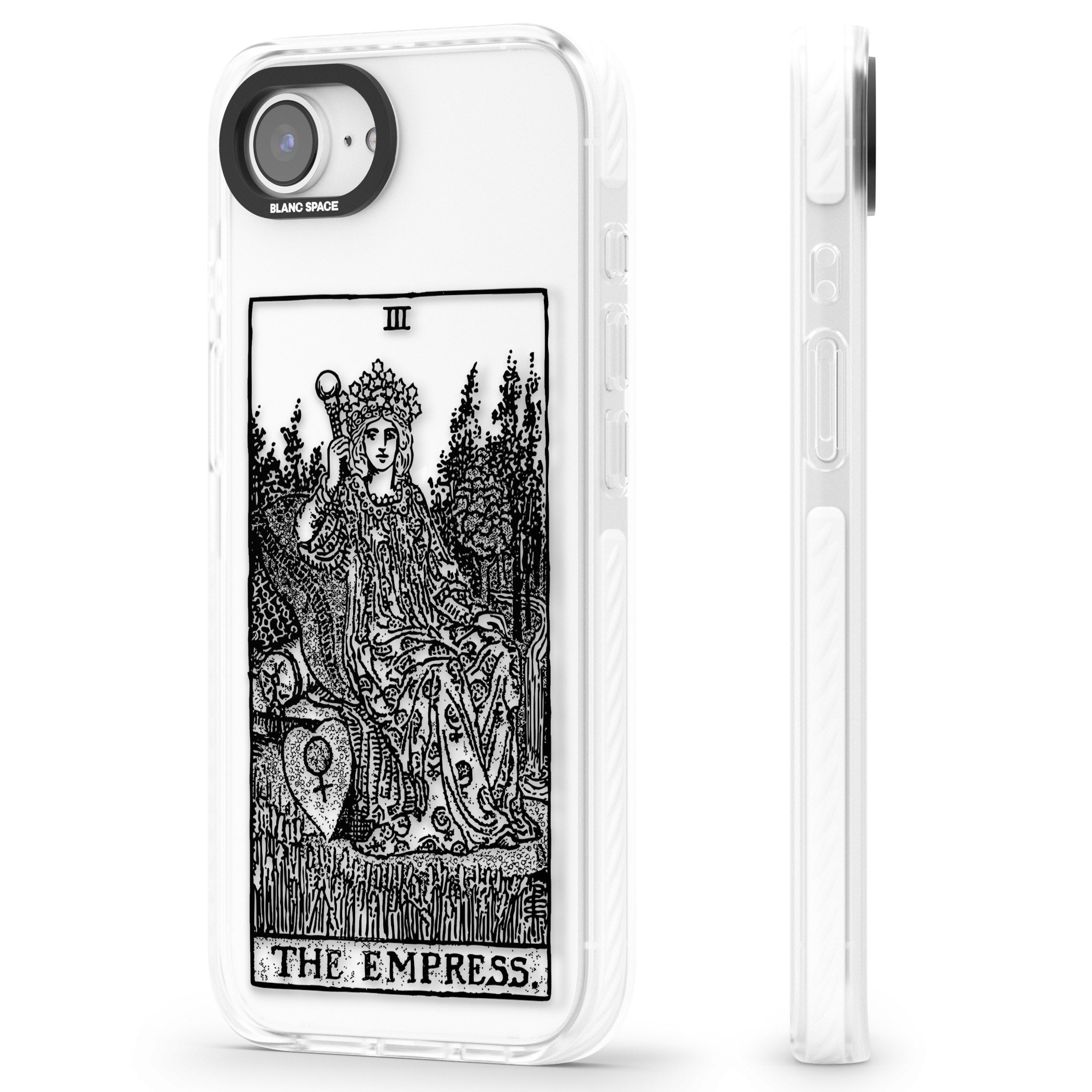 Personalised The Empress Tarot Card (Clear)
