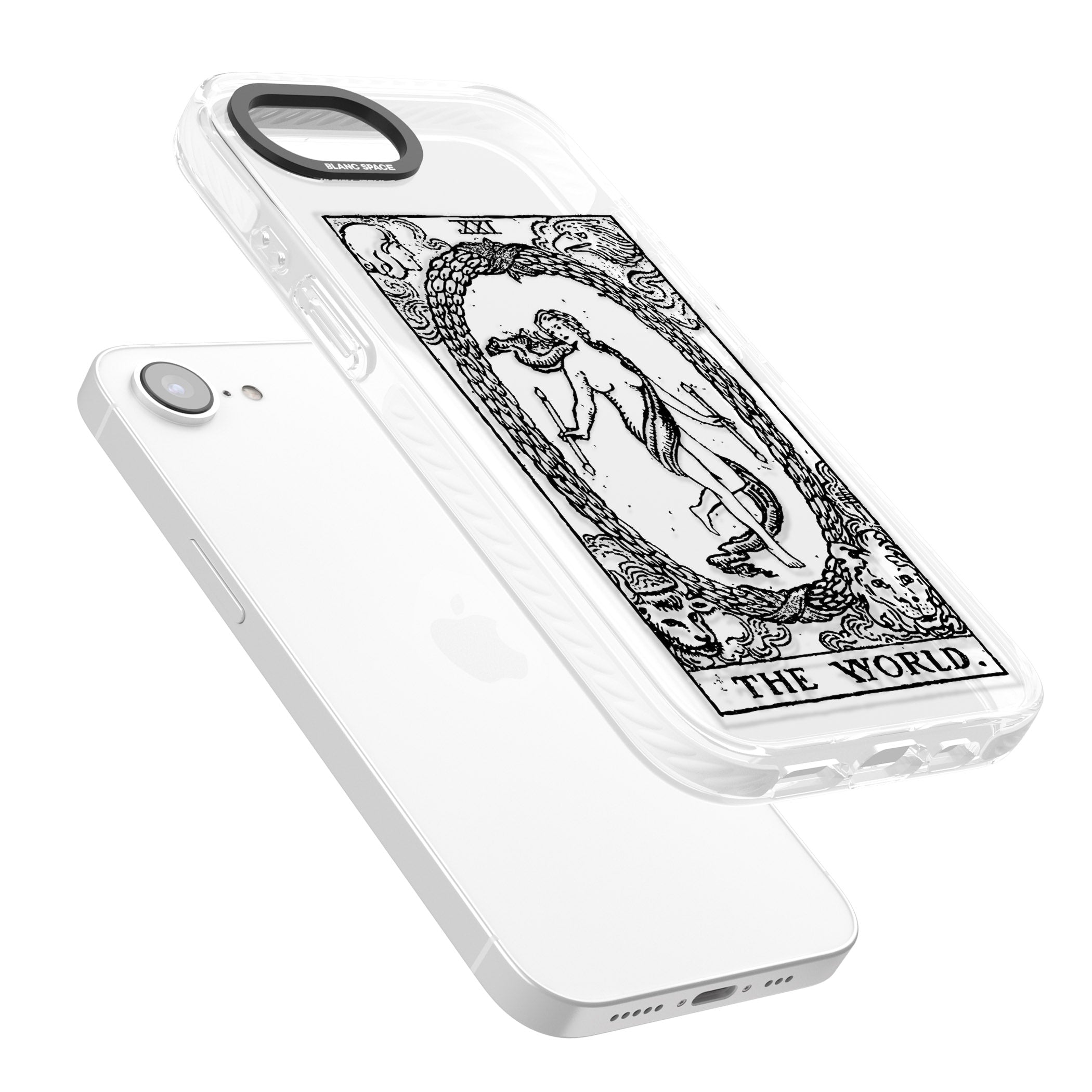 Personalised The World Tarot Card (Clear)