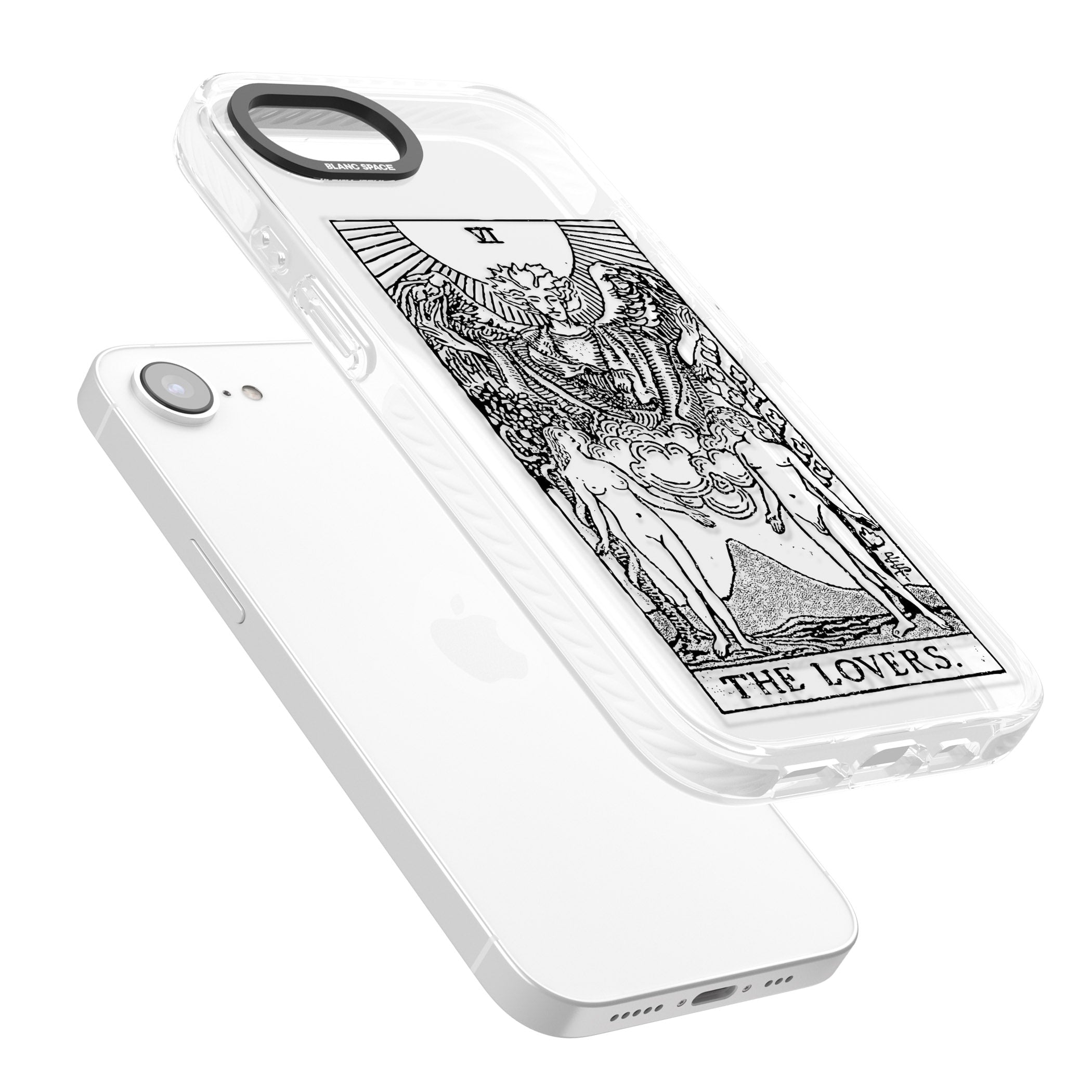 Personalised The Lovers Tarot Card (Clear)
